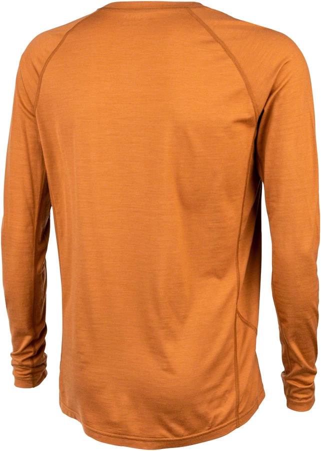 45NRTH Grunnur Wool Base Layer - Mens Cedar Sunrise Small