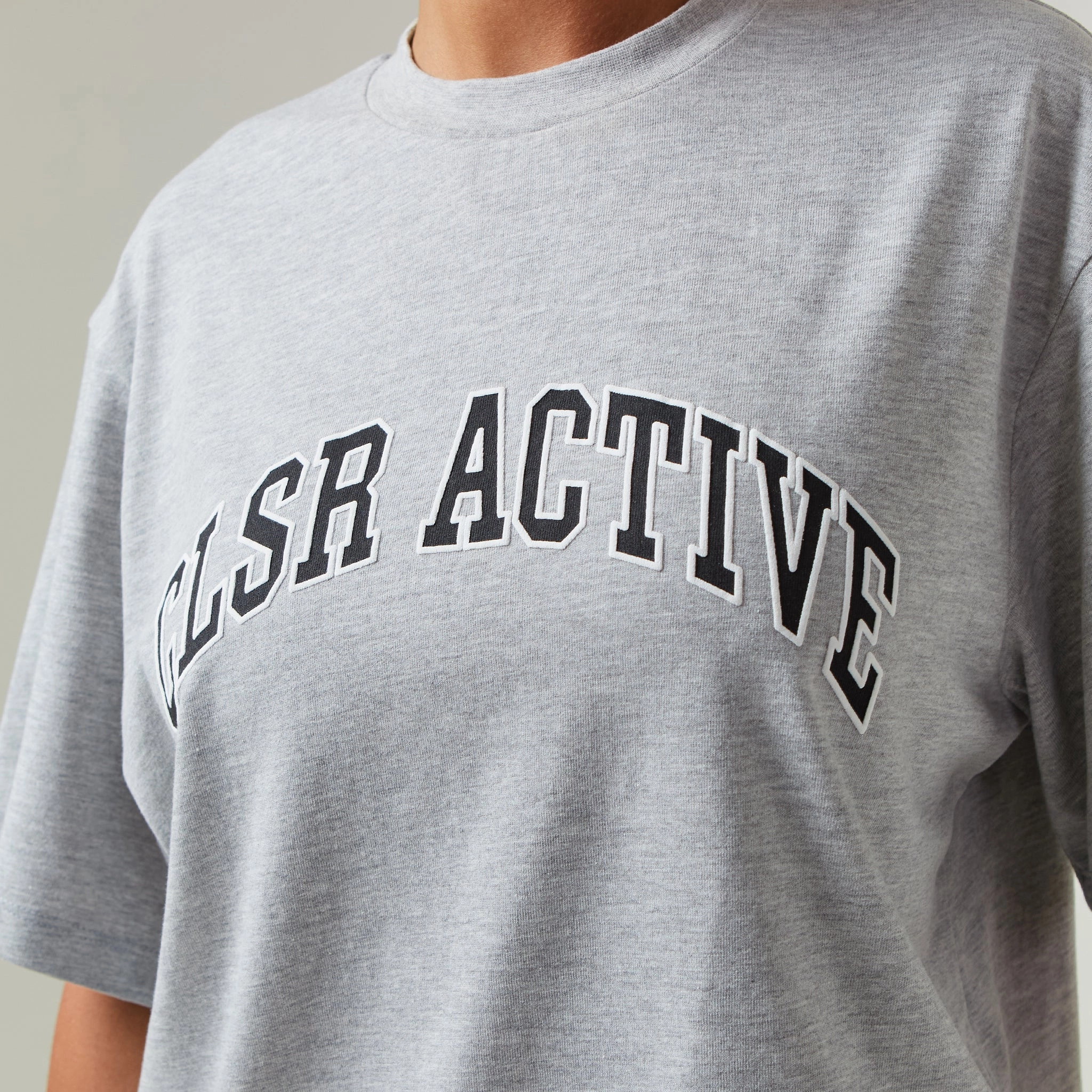 Active T-Shirt I Light Grey Marl