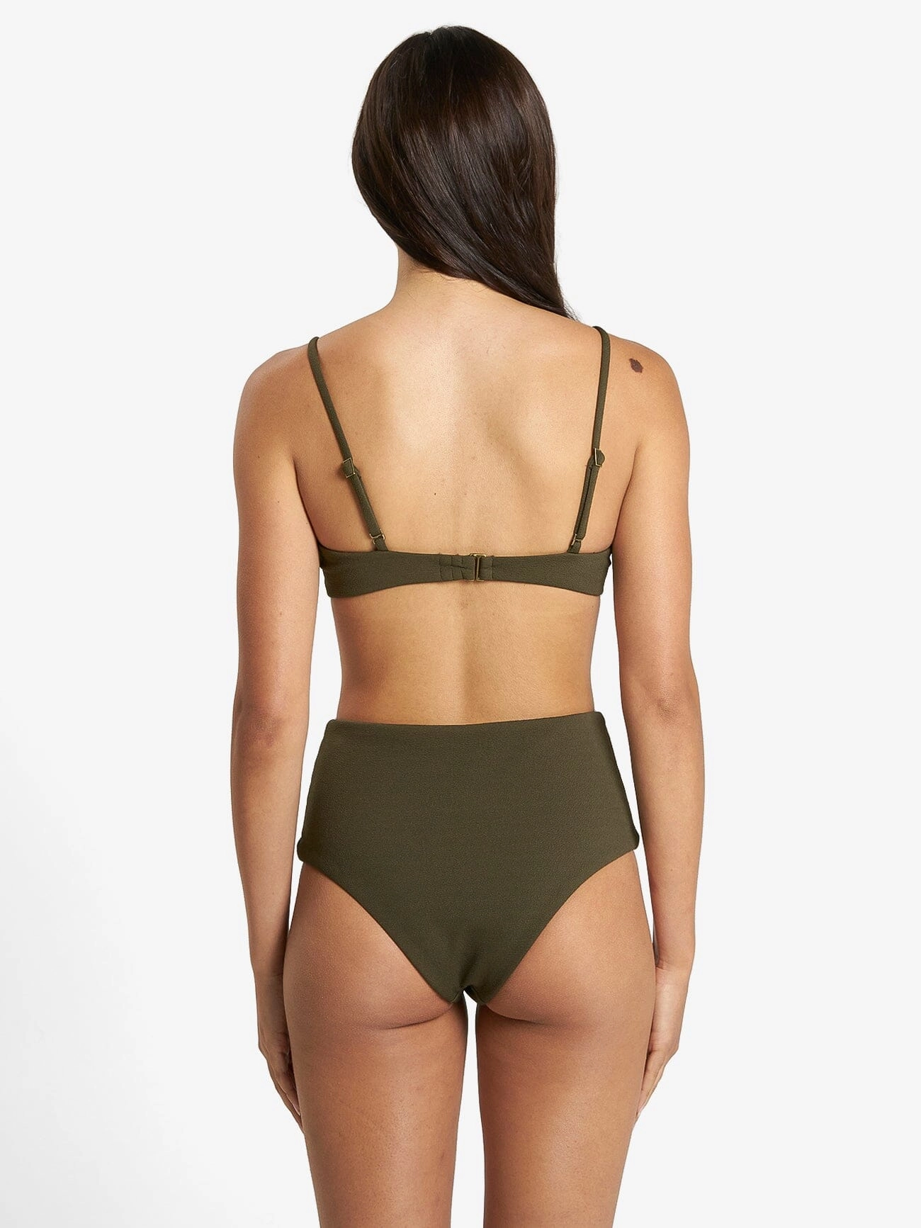 Adira Underwire Bikini Top - Tarmac