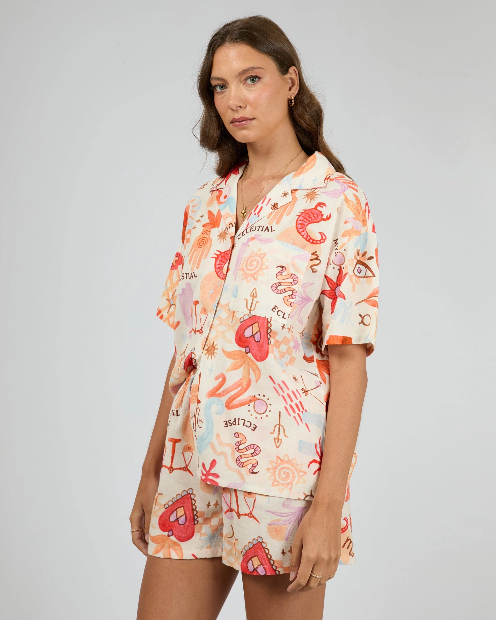 All About Eve Tyra Shirt Vintage White