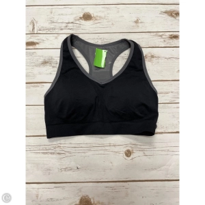 Athletic Bra By Cme In Black & Grey, Size: Xl