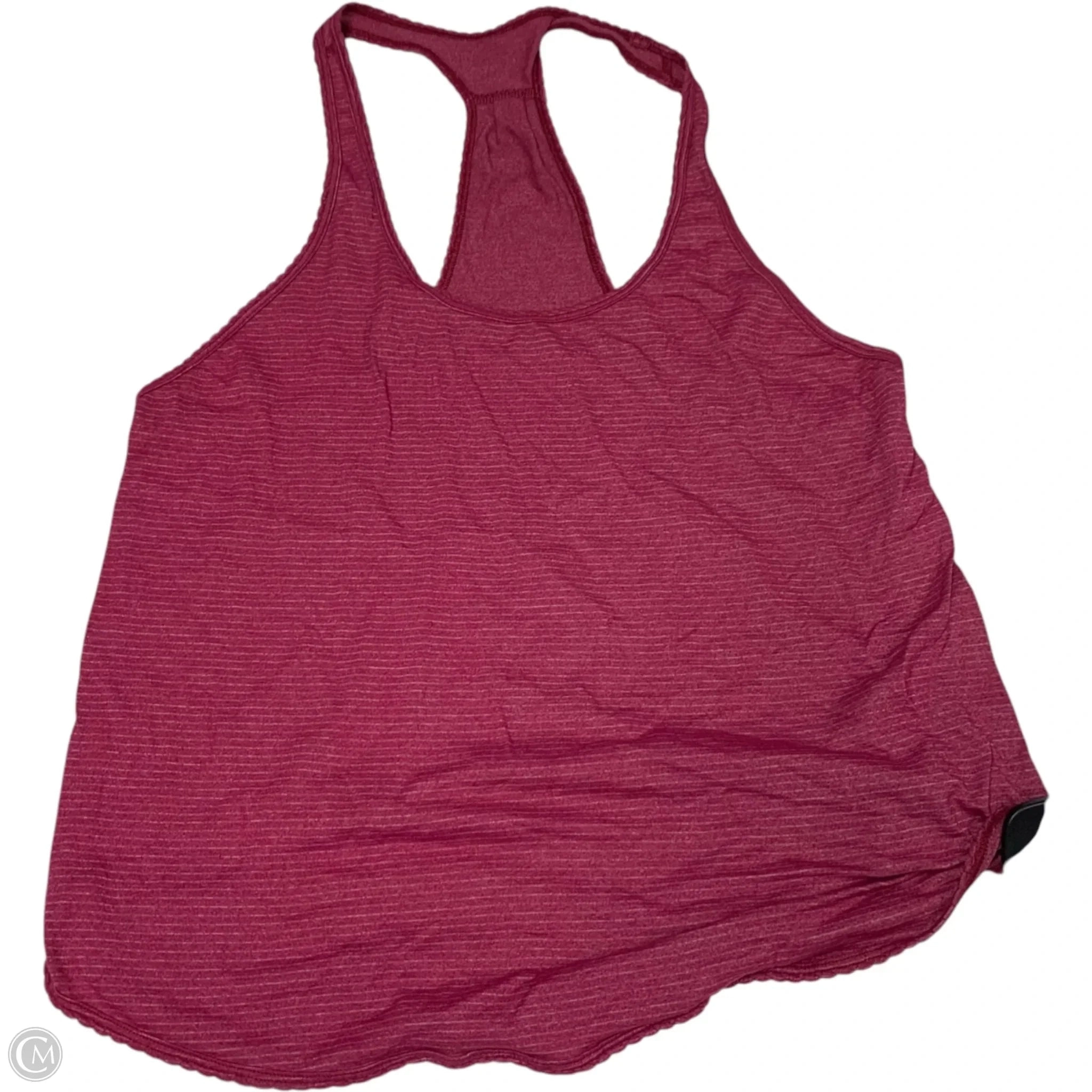 Athletic Tank Top By Lululemon In Red, Size: S