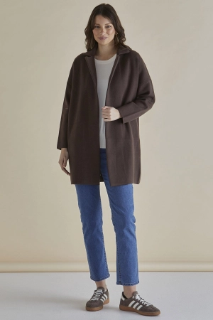 Betty Basics Bristol Coatigan Brown
