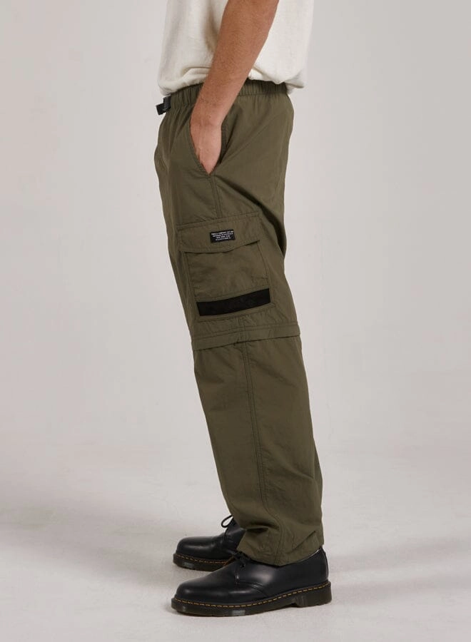 Big Slacker High Standards Zip Off Cargo Pant - Aloe