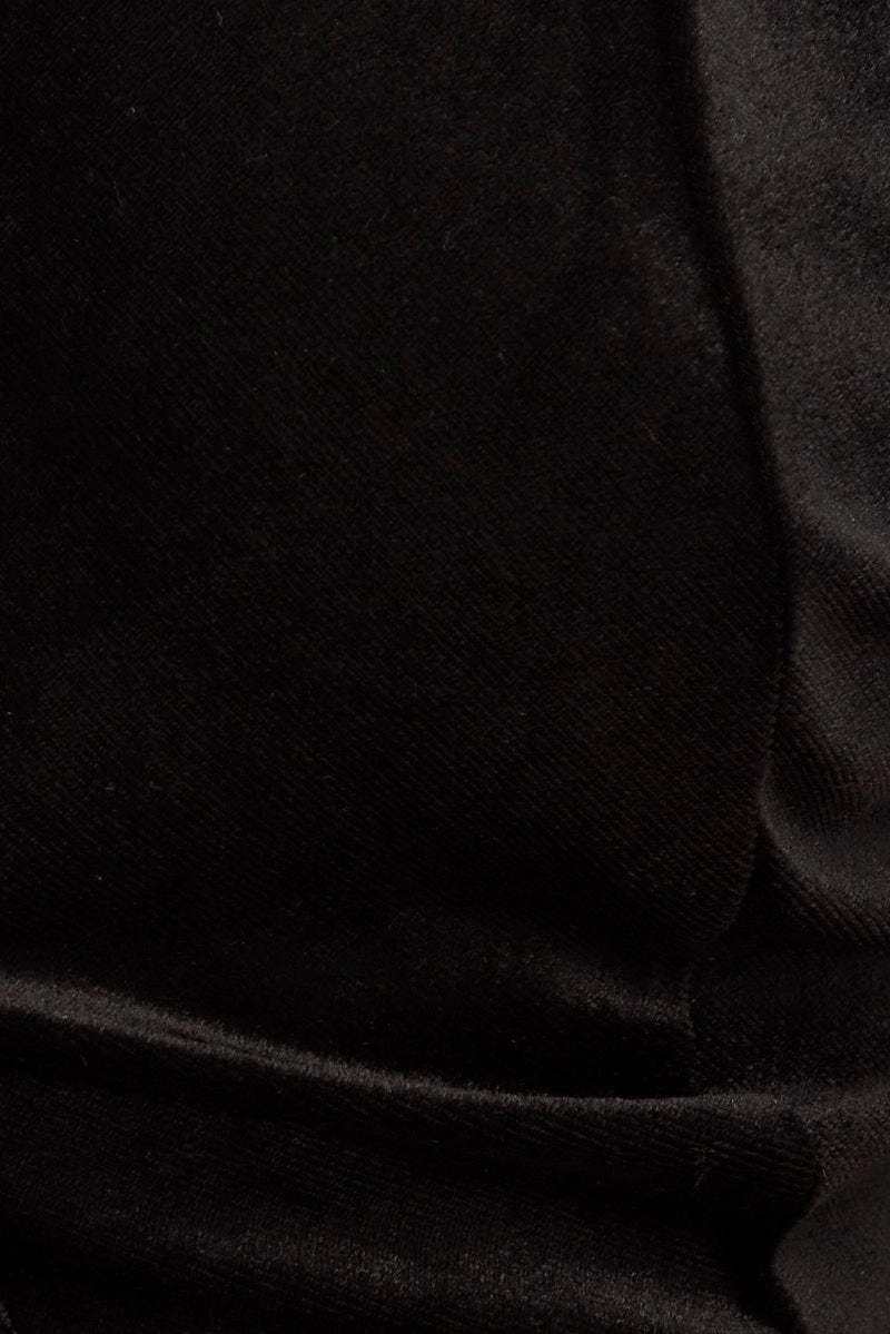 Black Halter Top