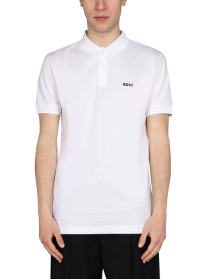 Boss Hugo Boss Logo Embroidered Short-Sleeved Polo Shirt