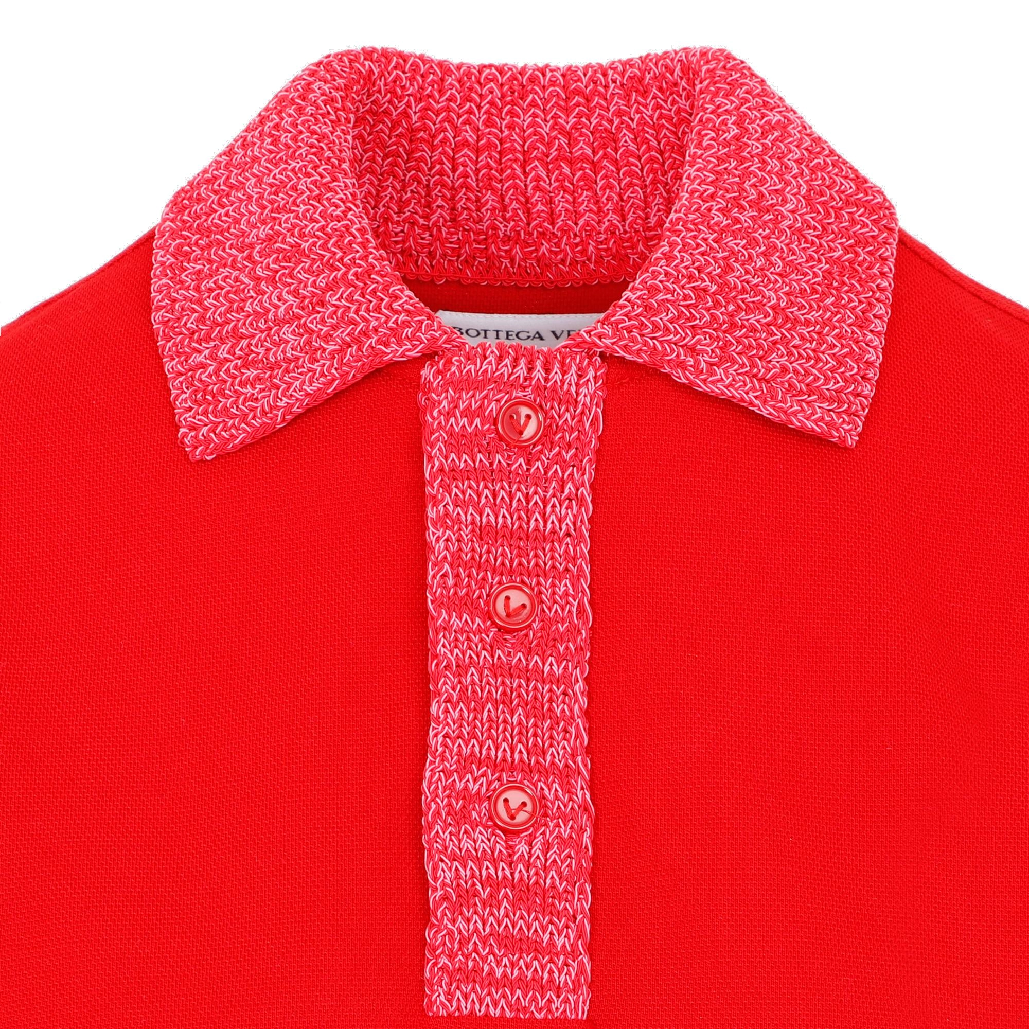 Bottega Veneta Short Sleeved Buttoned Polo Shirt