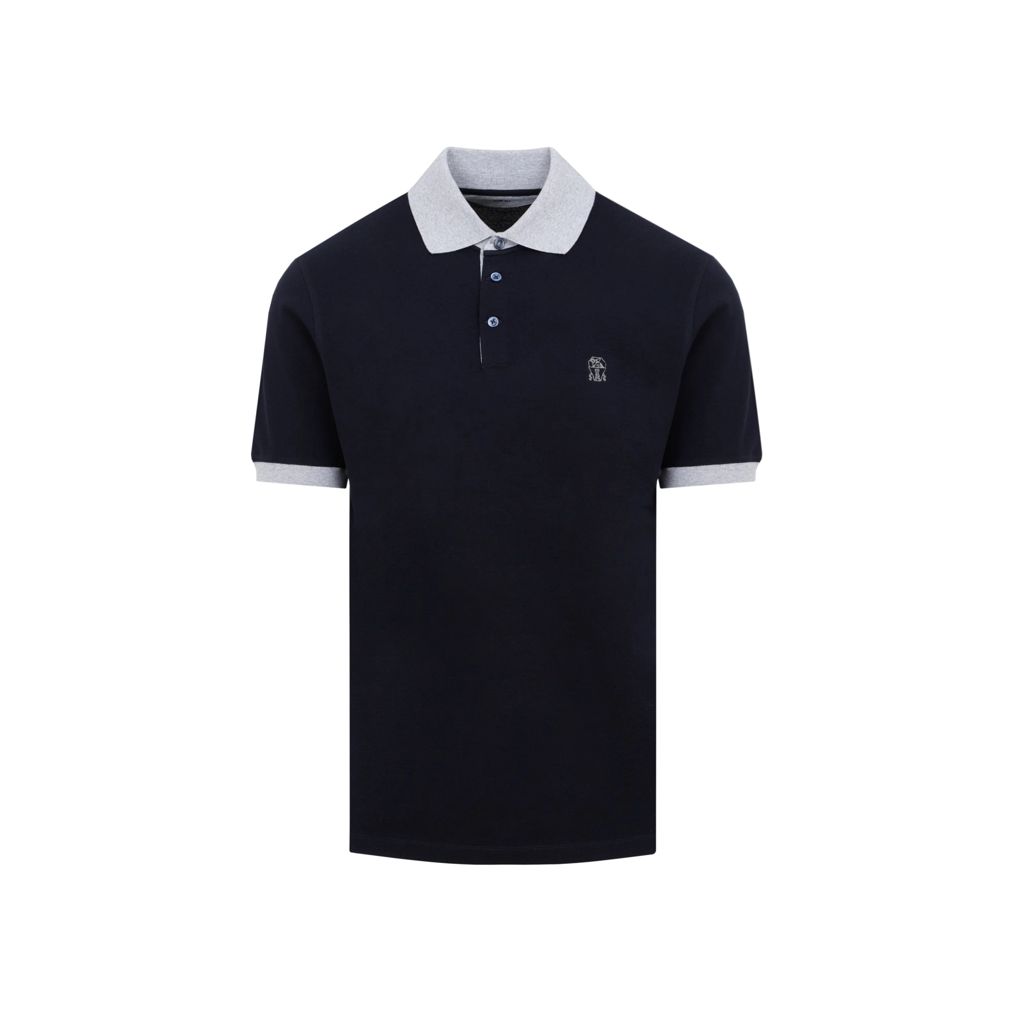 Brunello Cucinelli Short-Sleeved Polo Shirt