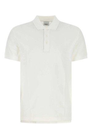 Burberry Logo Embroidered Short-Sleeved Polo Shirt