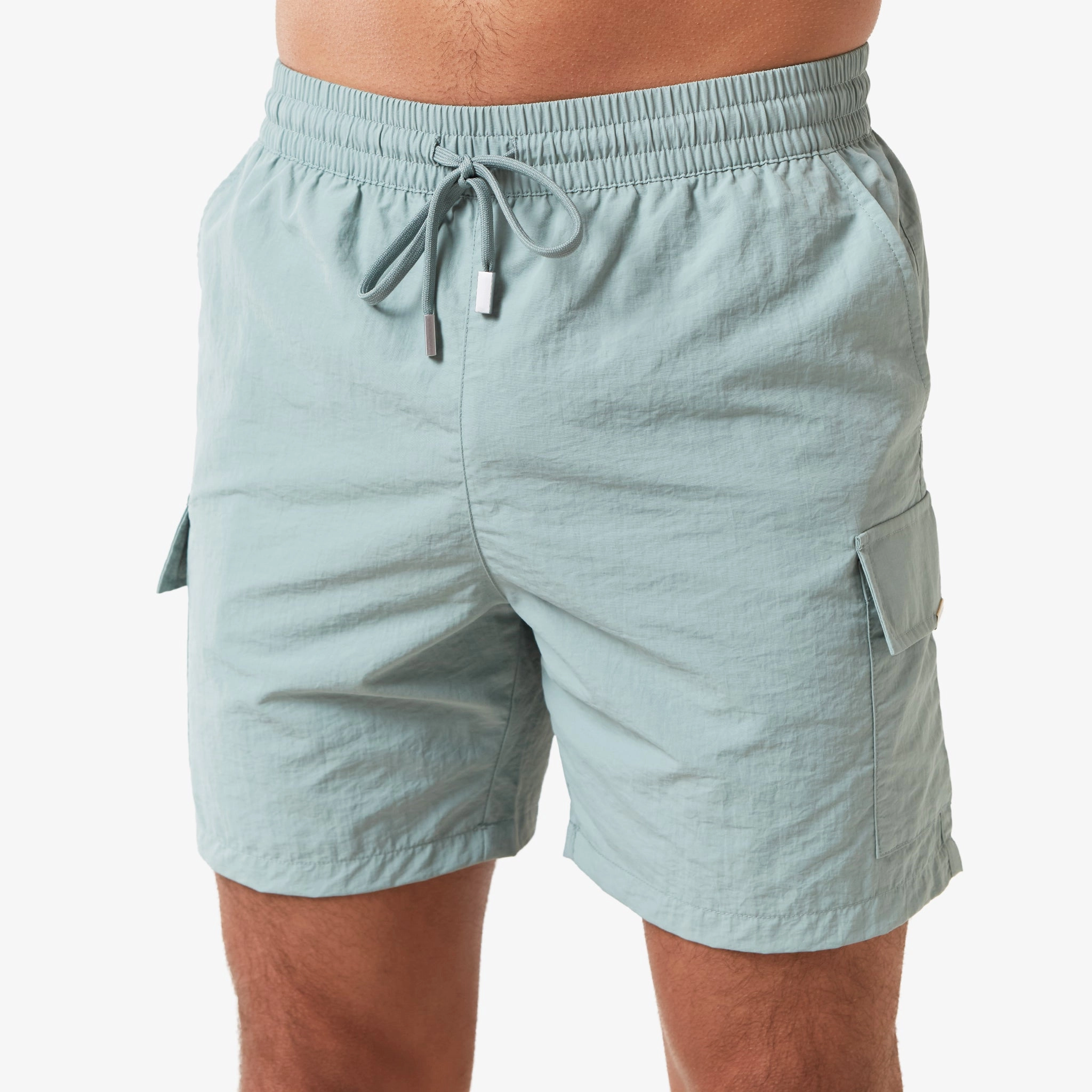 Cargo Pocket Swimshort | Dark Sage