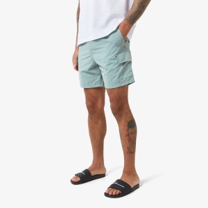 Cargo Pocket Swimshort | Dark Sage
