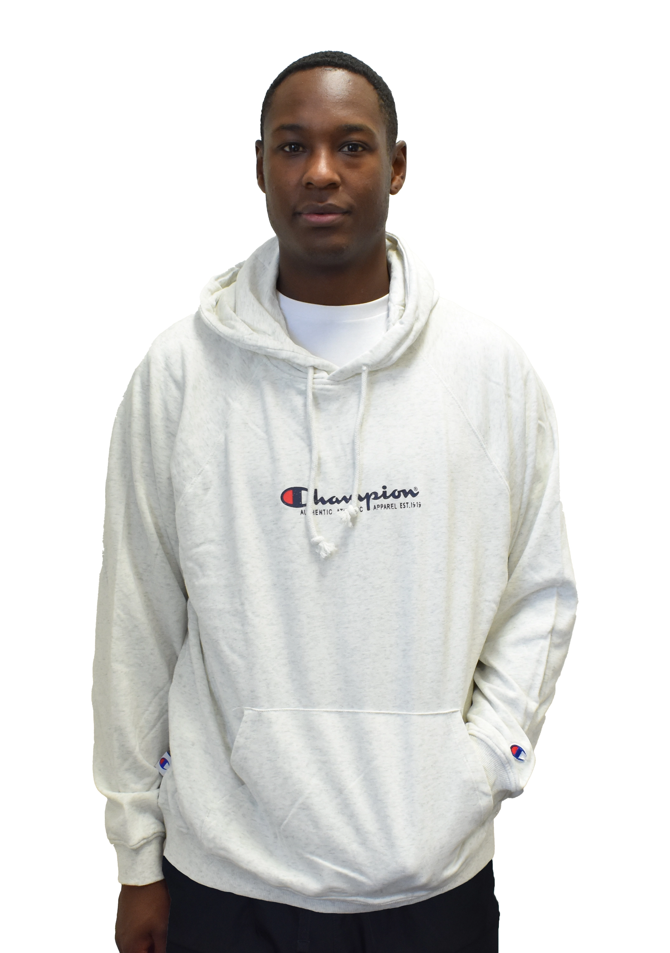 Champion Mens Lightweight French Terry Hoodie <BR> AWNGN