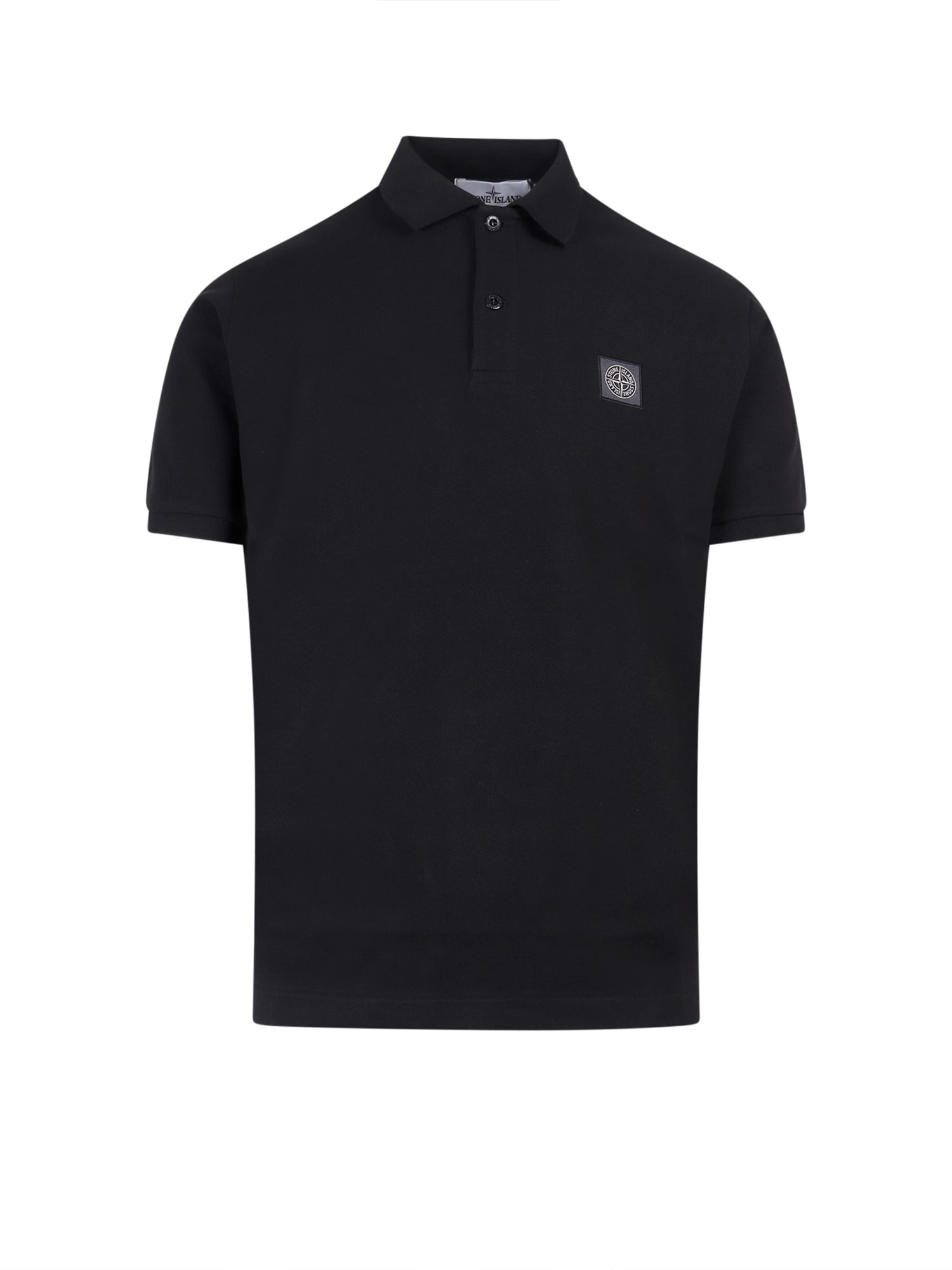 Compass Patch Short-Sleeved Polo Shirt