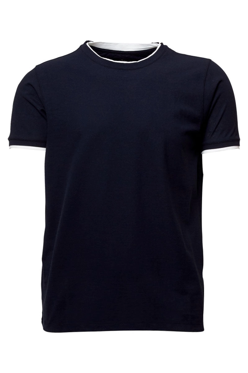 Cotton Crepe T-Shirt