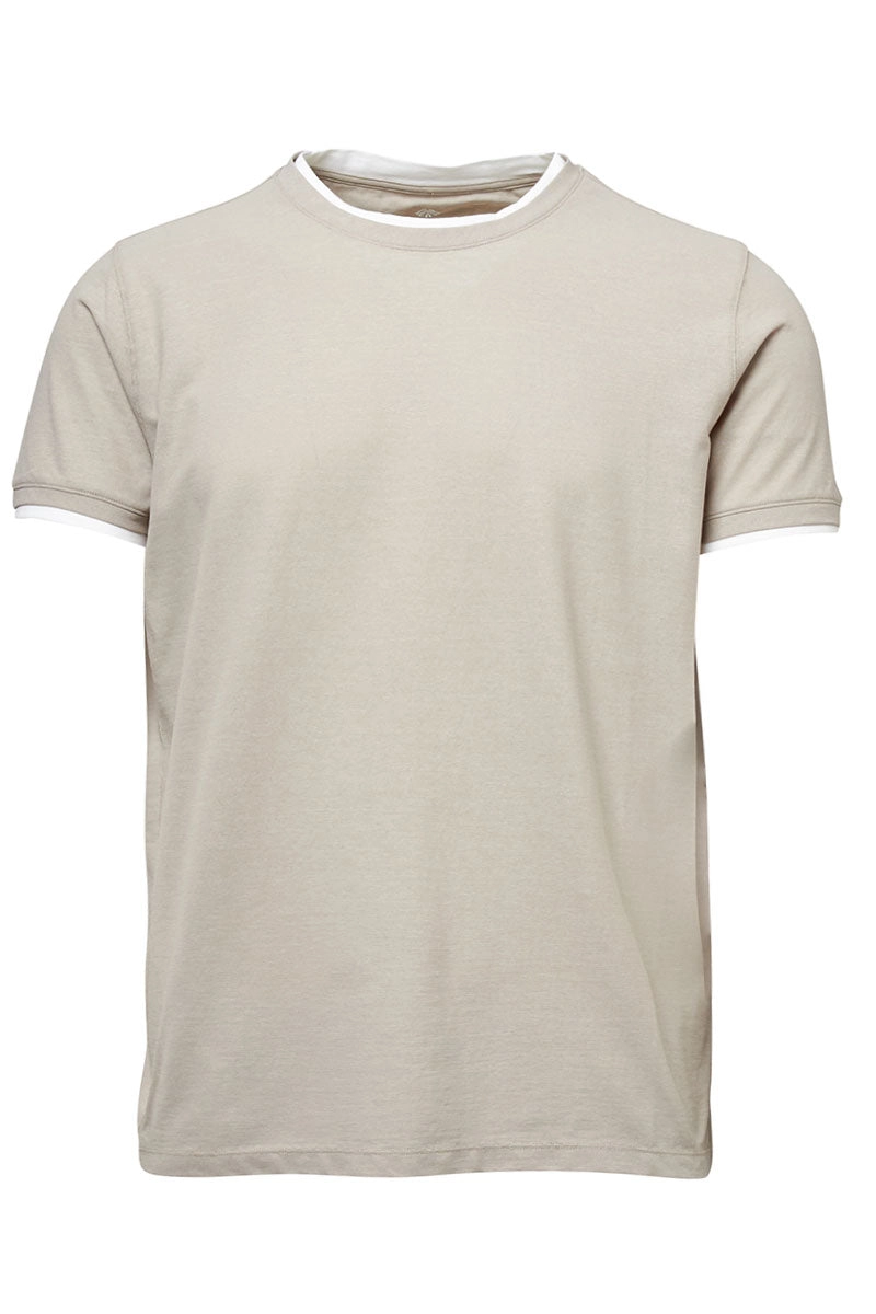 Cotton Crepe T-Shirt