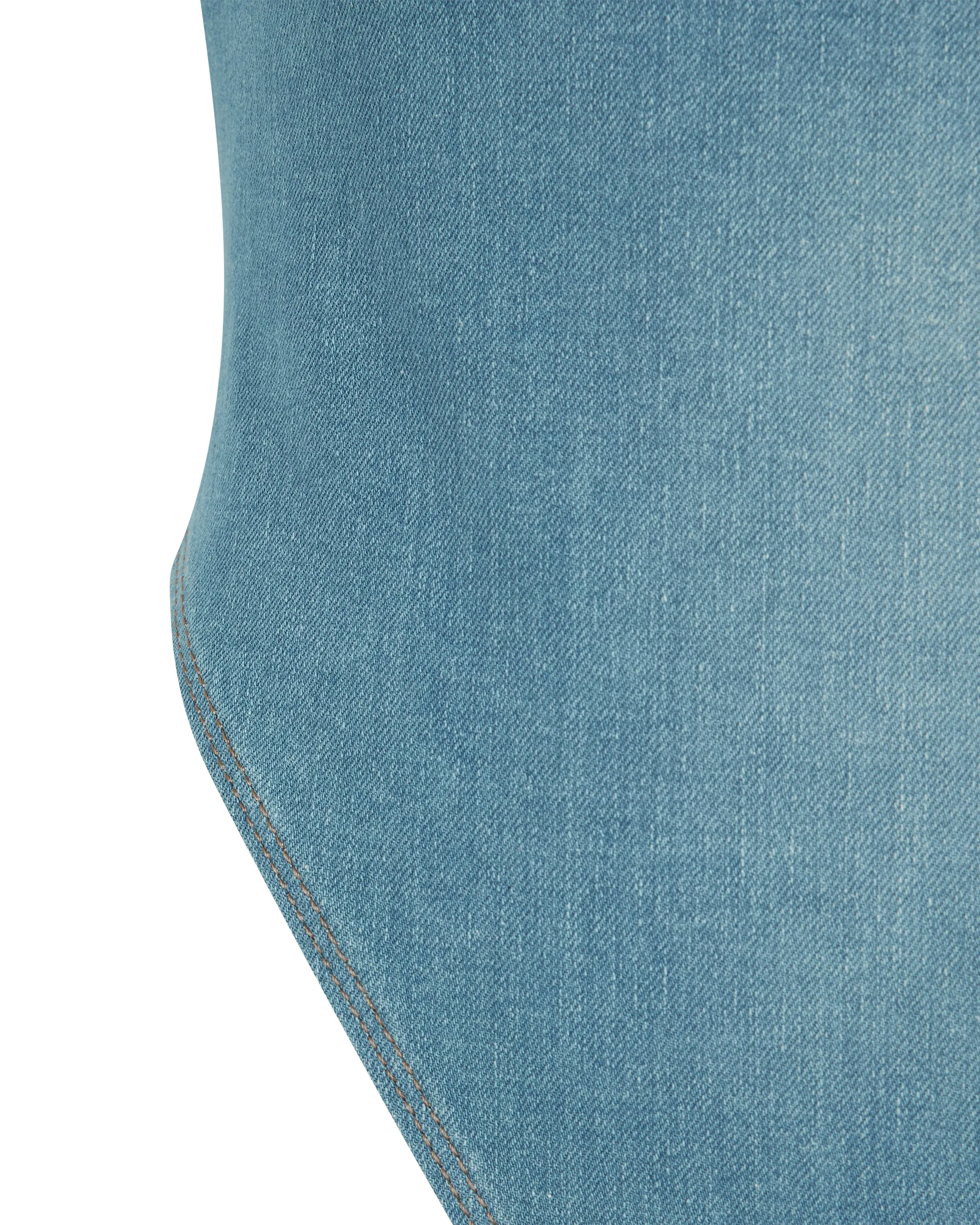 De-Geny S Denim Bodysuit