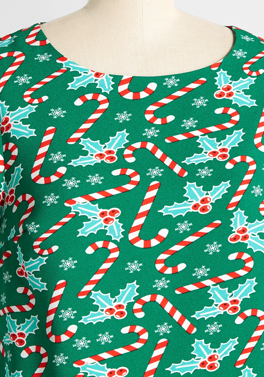 Delightful Demeanor Short Sleeve Blouse
