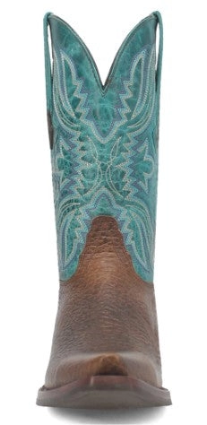 Dingo Rio Lobo in DI 154 Brown/Turquoise Mens Cowboy Boots