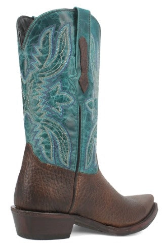Dingo Rio Lobo in DI 154 Brown/Turquoise Mens Cowboy Boots
