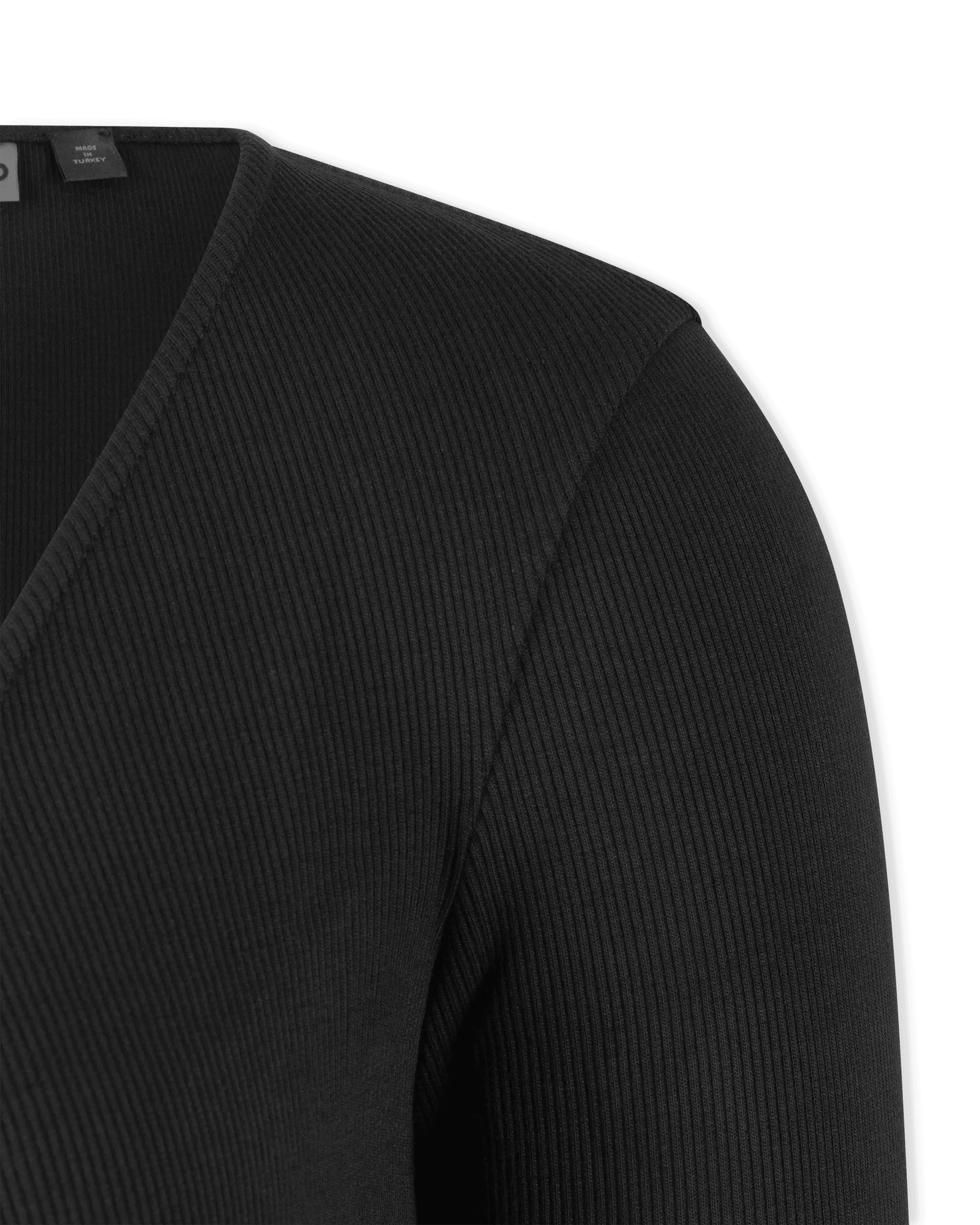 Dortensie Jersey Cropped Cardigan Top