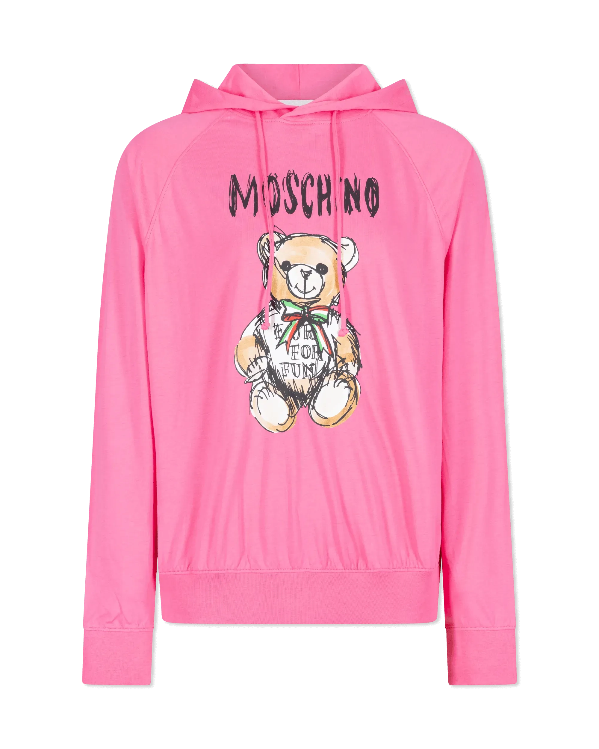 Drawn Teddy Bear Hoodie