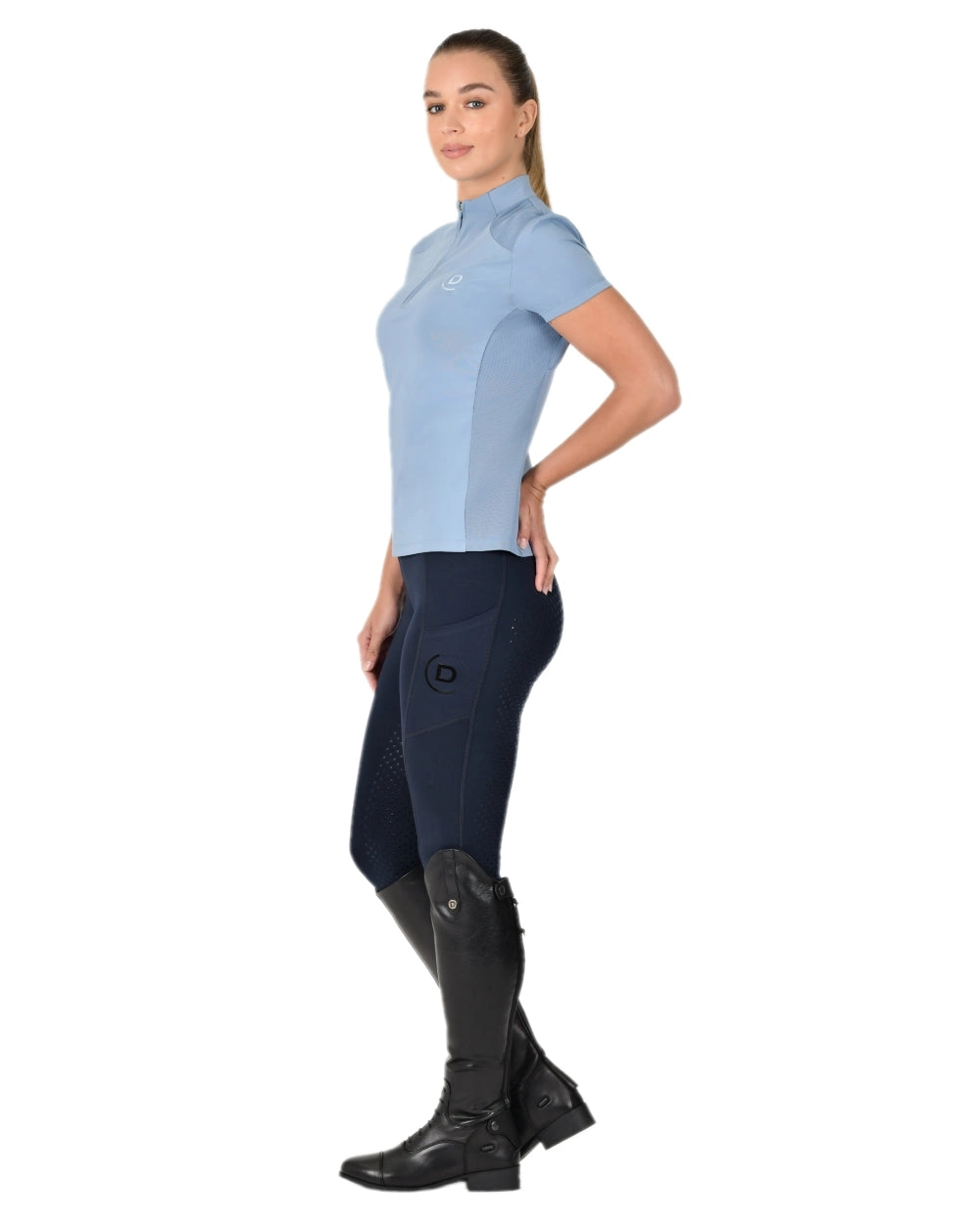 Dublin Quarter Zip Breathable Short Sleeve Top