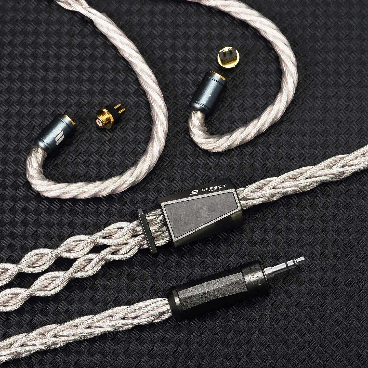 Effect Audio Signature Series CADMUS 8 Wires Earphone Cable 2pin 0.78/MMCX ConX Interchangeable Connector