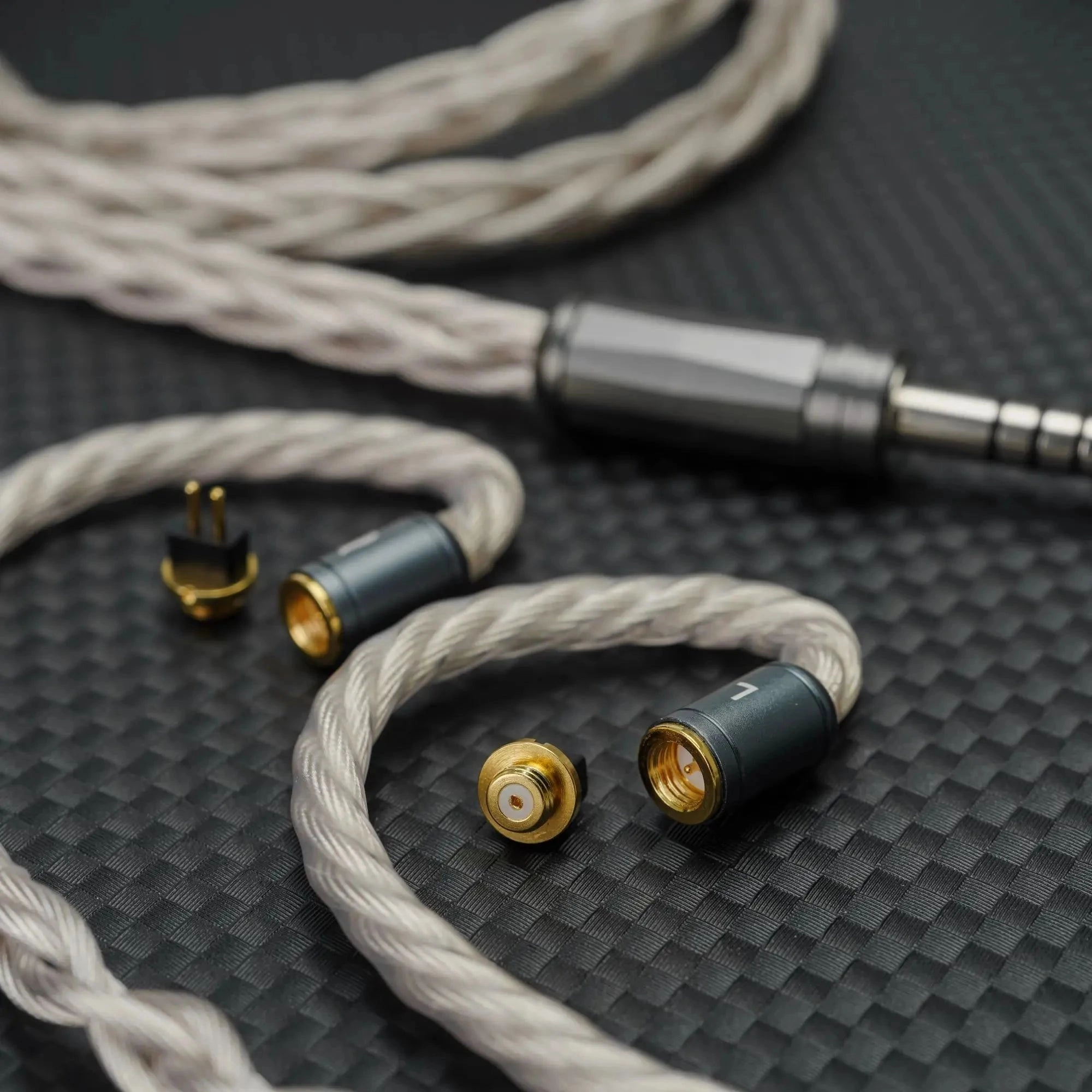 Effect Audio Signature Series CADMUS 8 Wires Earphone Cable 2pin 0.78/MMCX ConX Interchangeable Connector