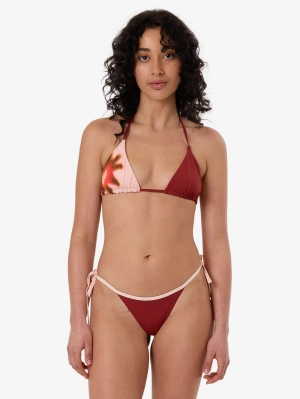 Ember String Bikini Top - Crimson