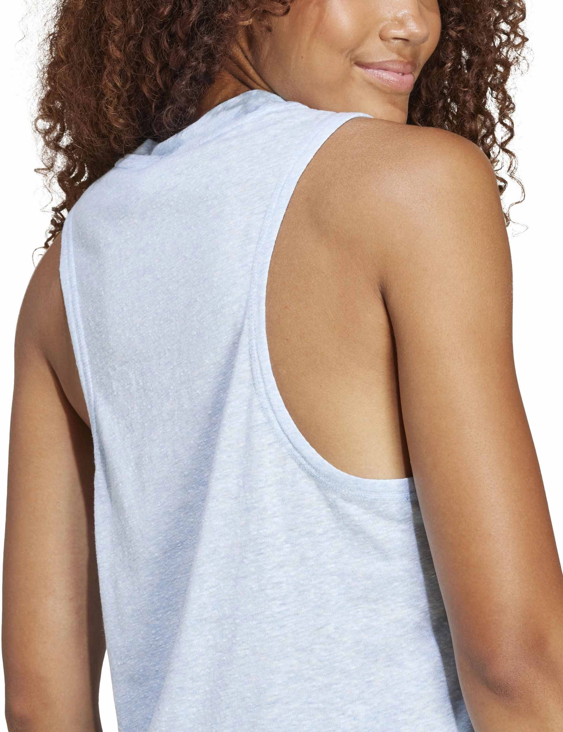 Essentials Winners Tank Top - Glow Blue/White