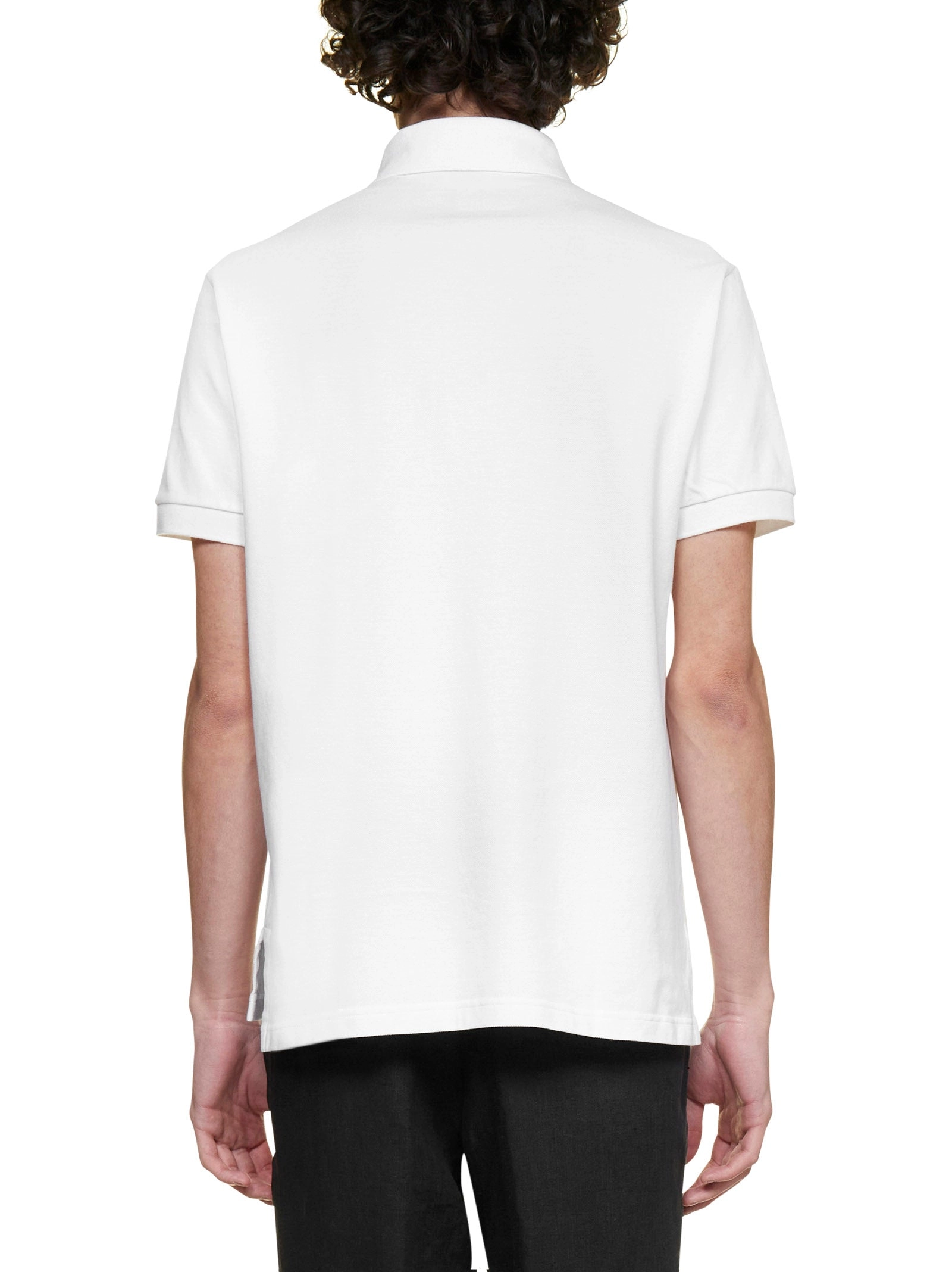 Etro Logo Embroidered Short-Sleeved Polo Shirt