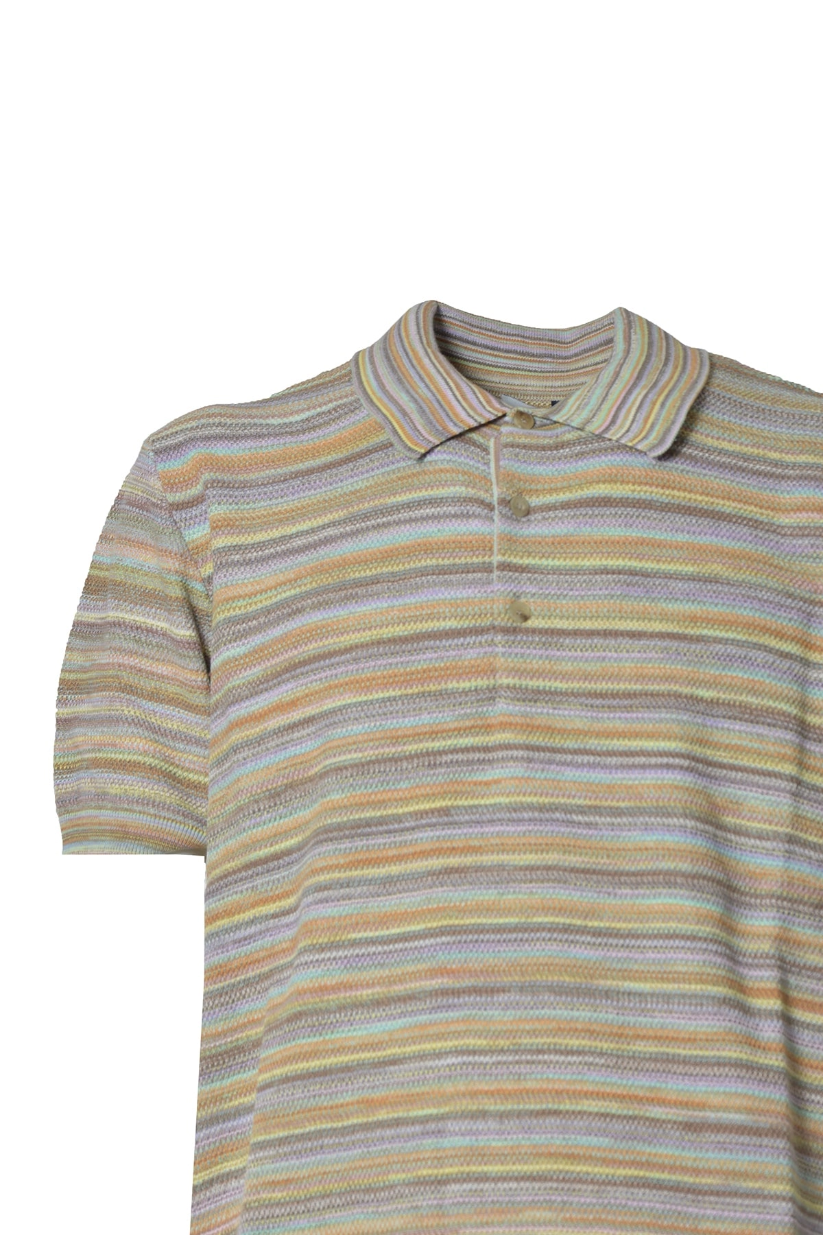 Etro Short-Sleeved Knitted Polo Shirt