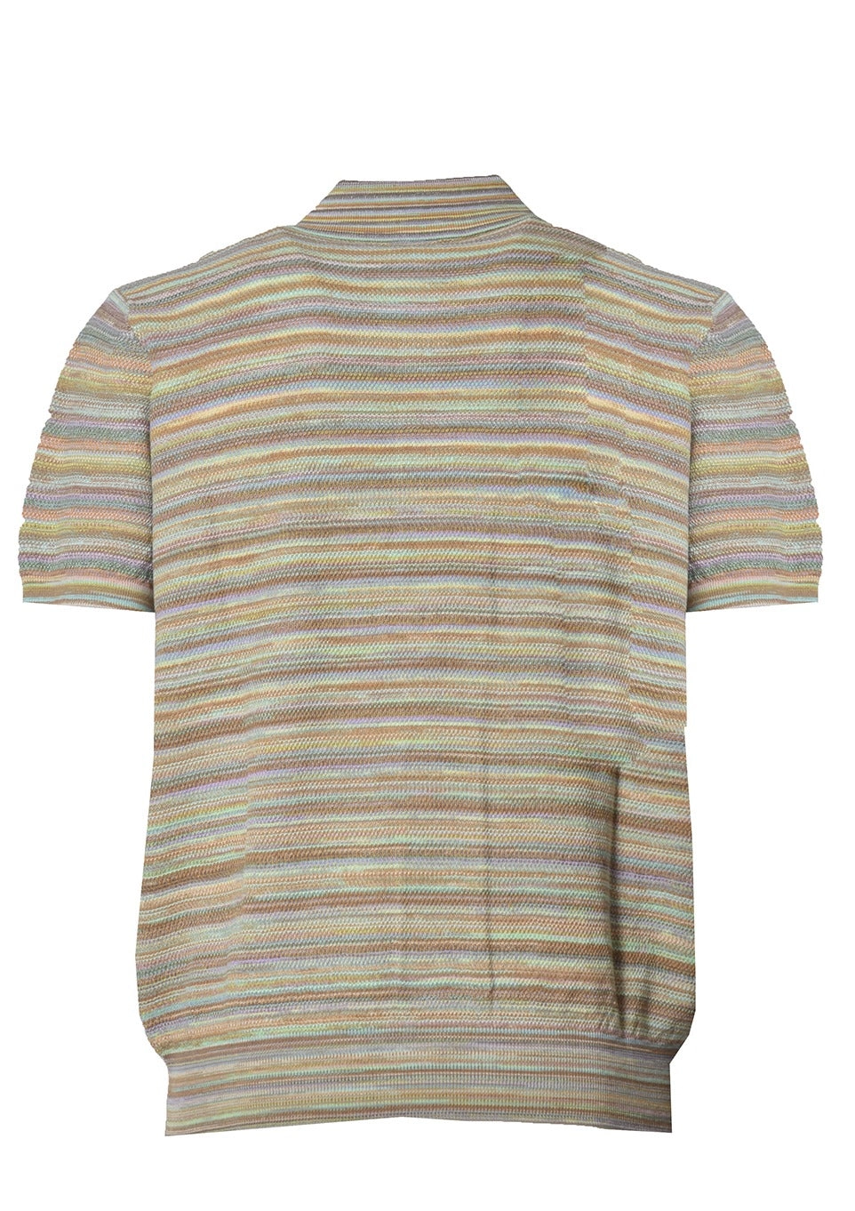Etro Short-Sleeved Knitted Polo Shirt