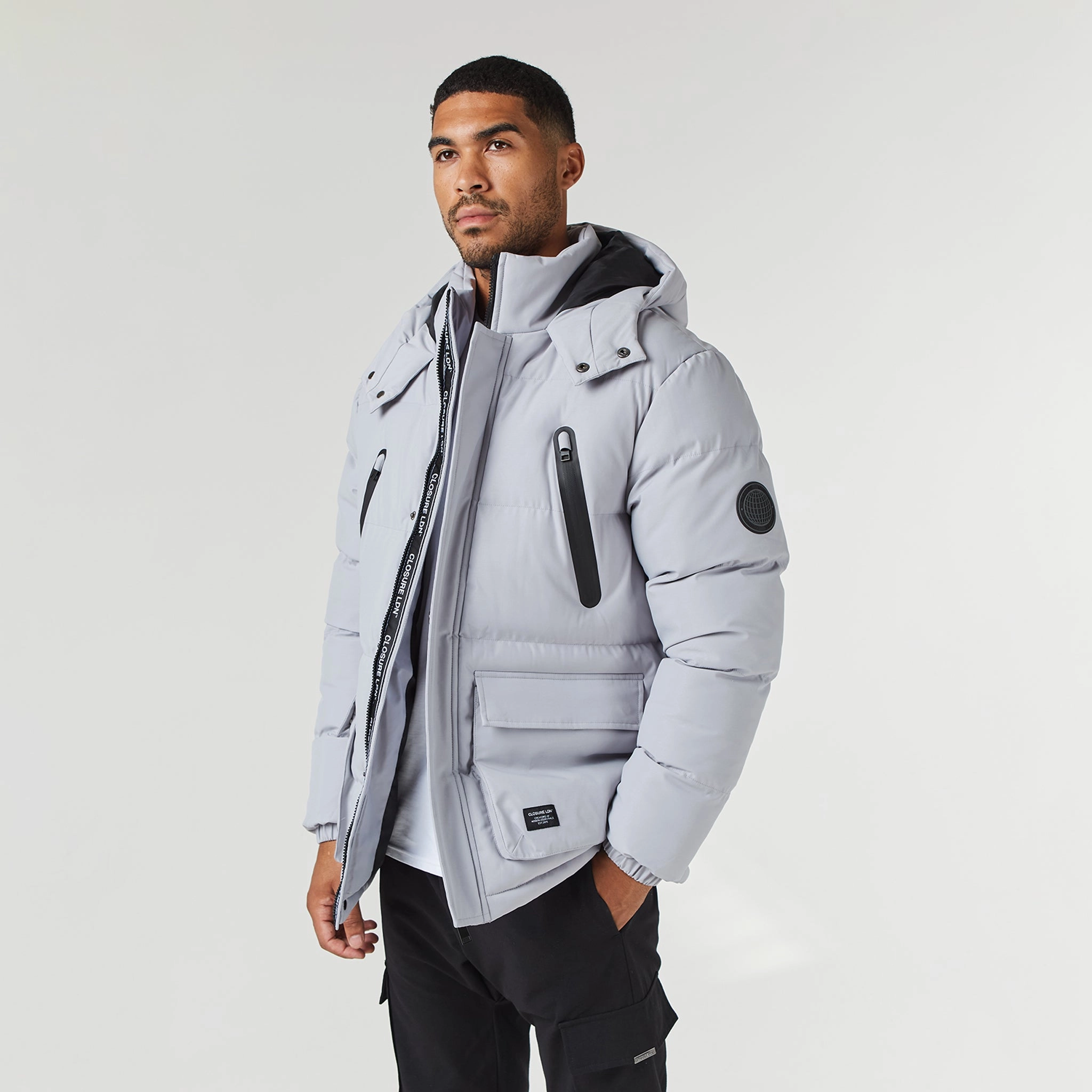 Expedition Parka Jacket | Ice Grey