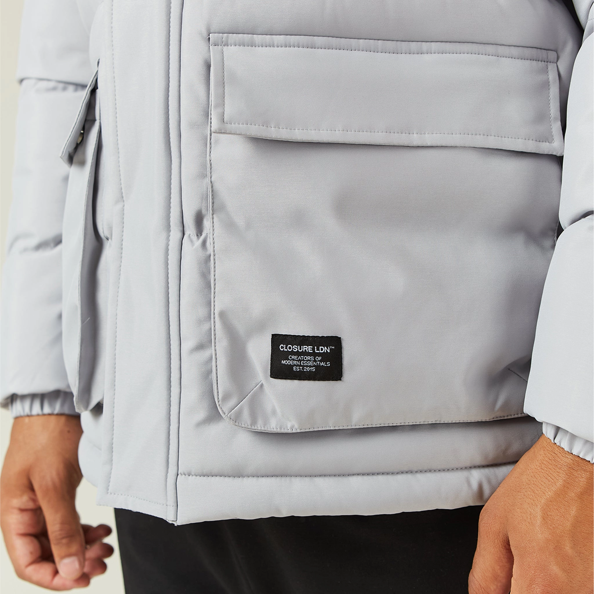 Expedition Parka Jacket | Ice Grey
