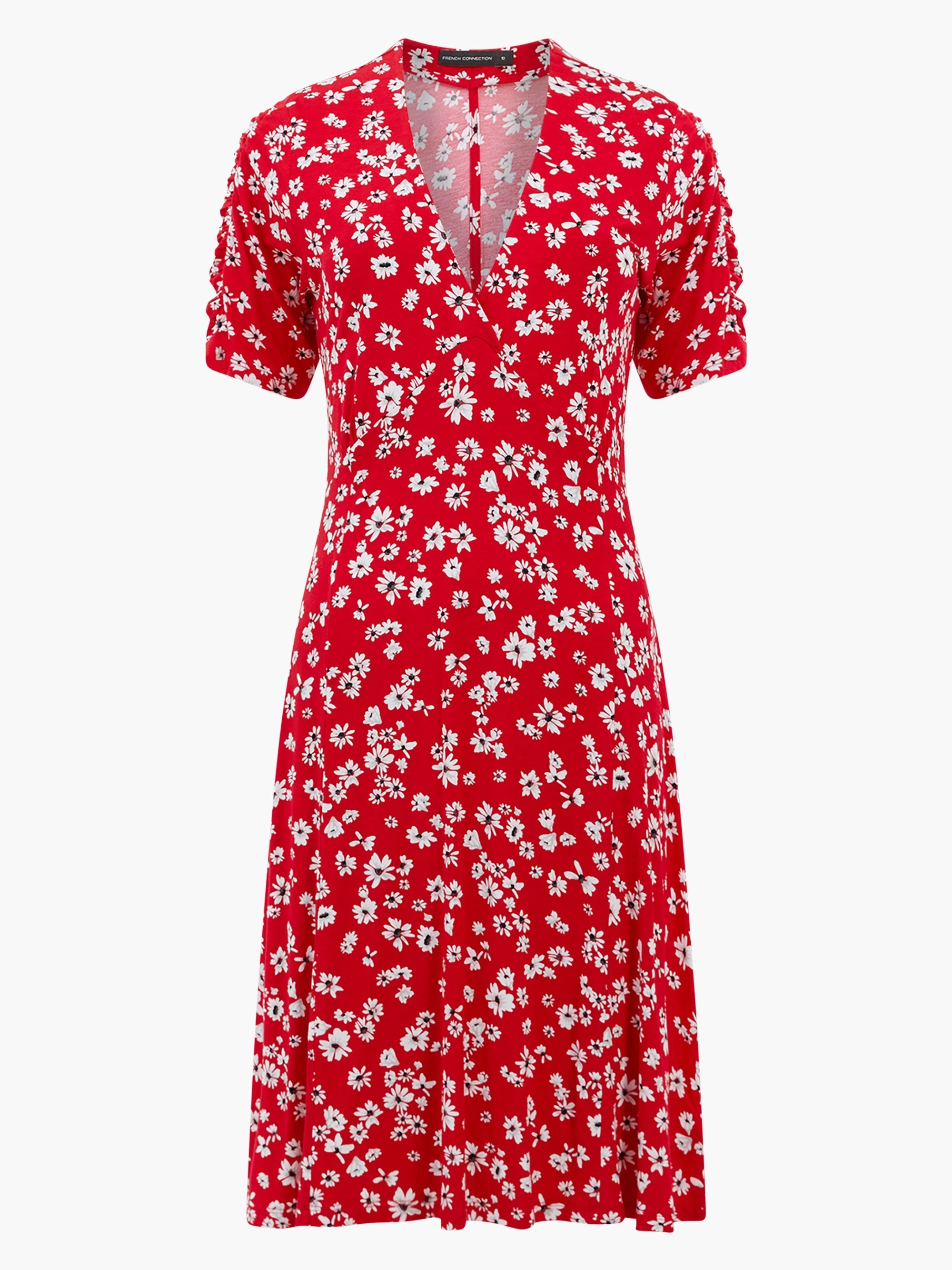 Floral V-Neck Flippy Dress