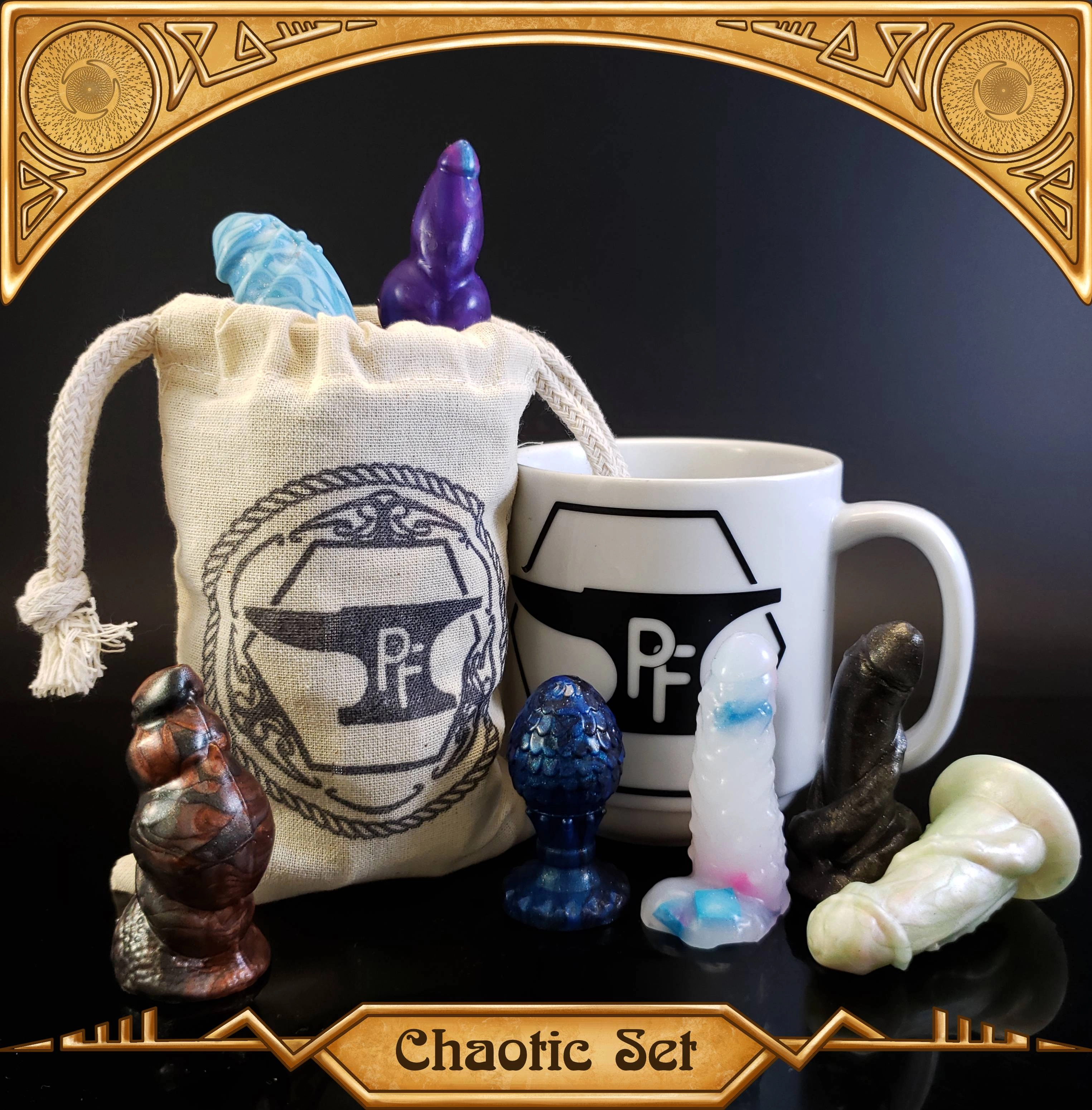 **FORGELINGS** Lawful/Neutral/Chaotic/Mini Mimic Surprise   Bag of Holding
