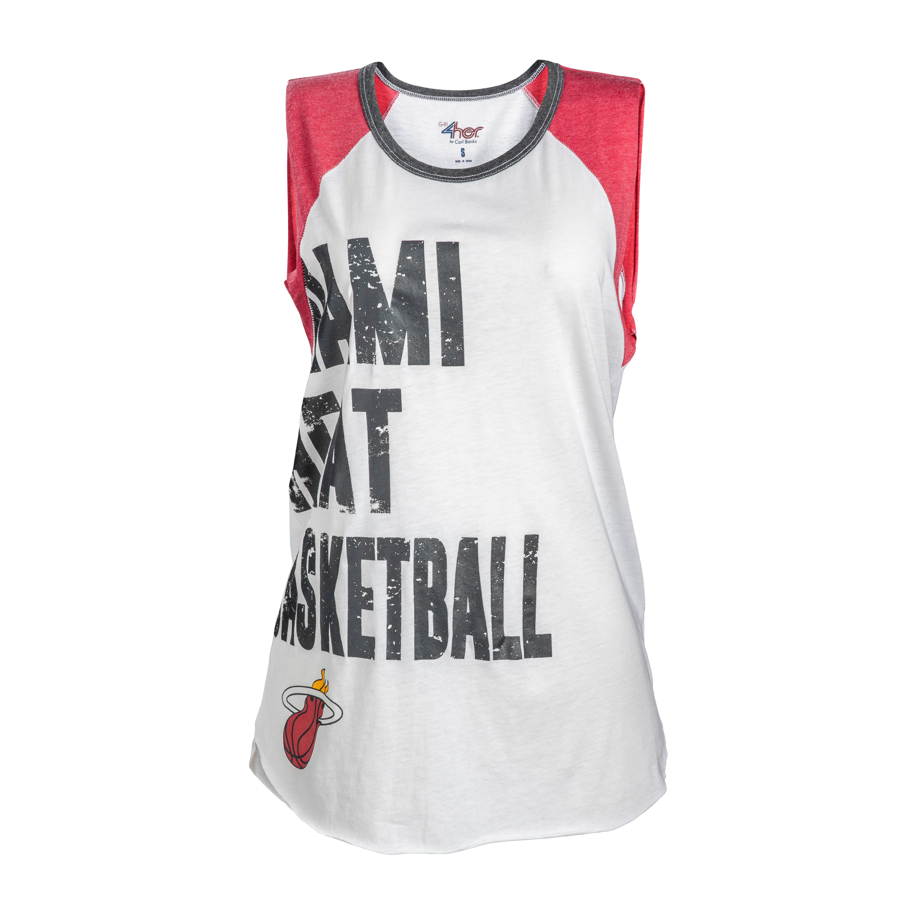 GIII Miami HEAT Ladies Bleacher Tank
