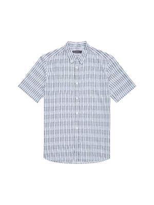Horver Viscose Short Sleeve Oxford Shirt