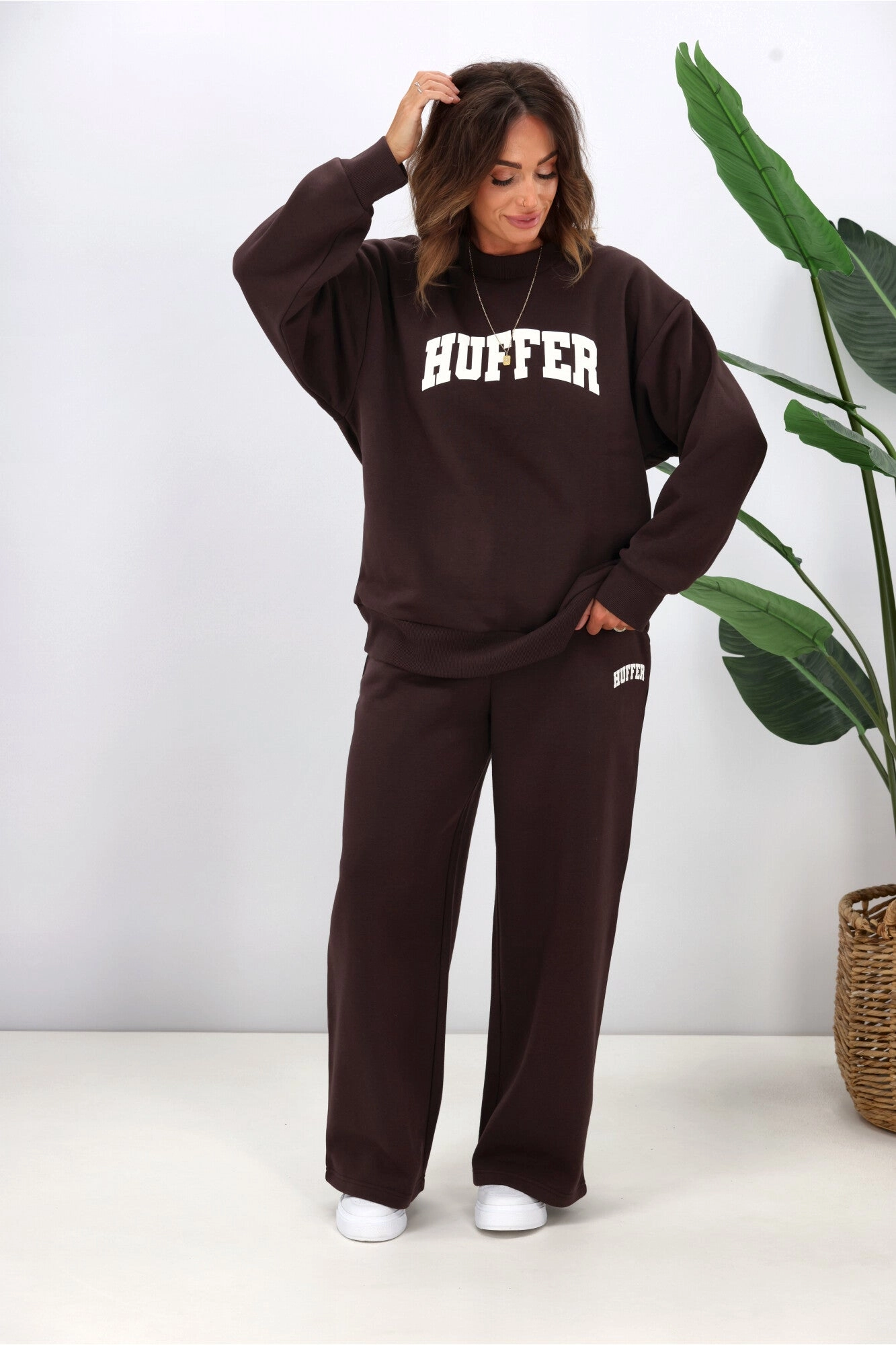 Huffer Easy Crew Cocoa