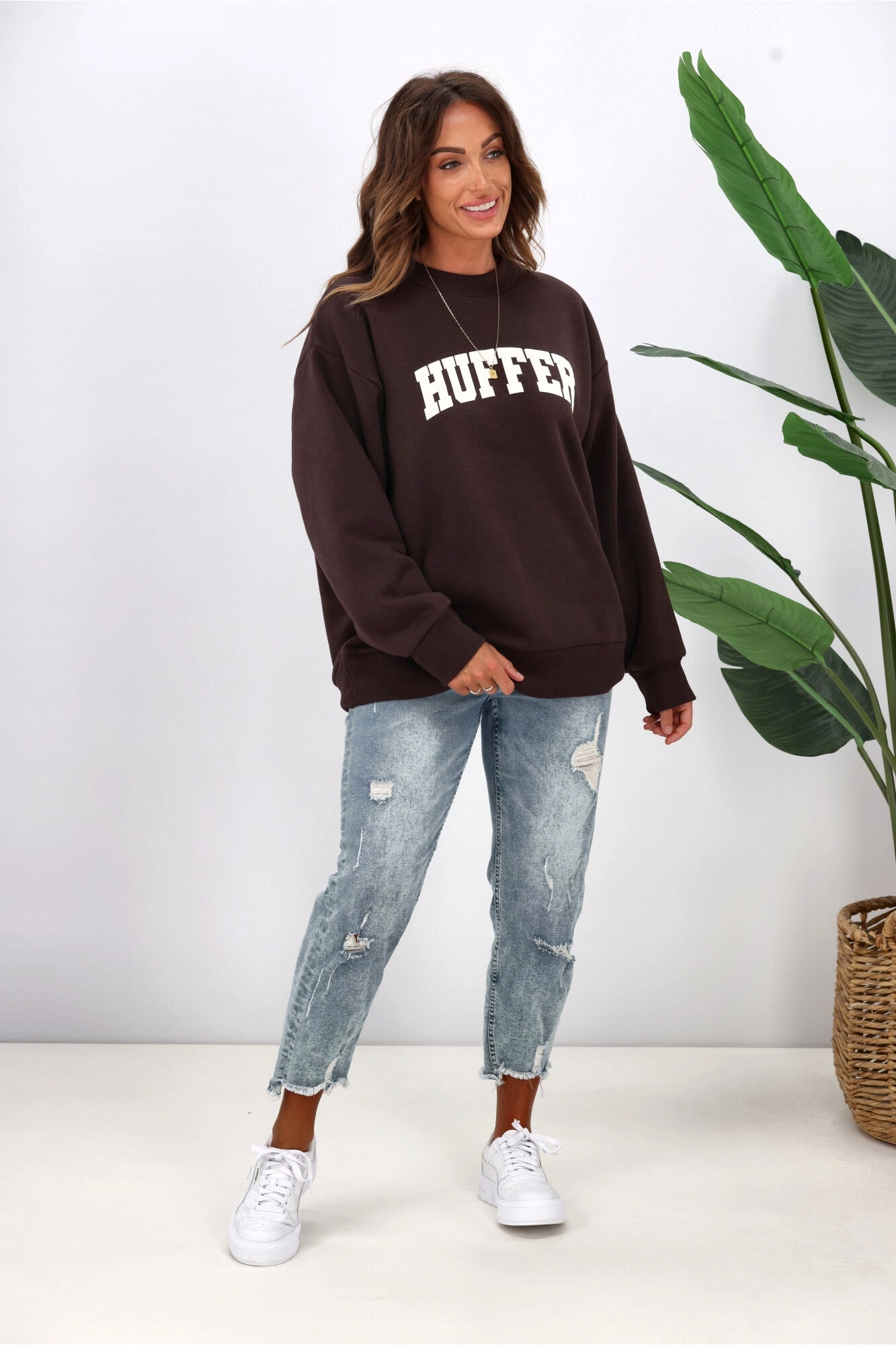 Huffer Easy Crew Cocoa