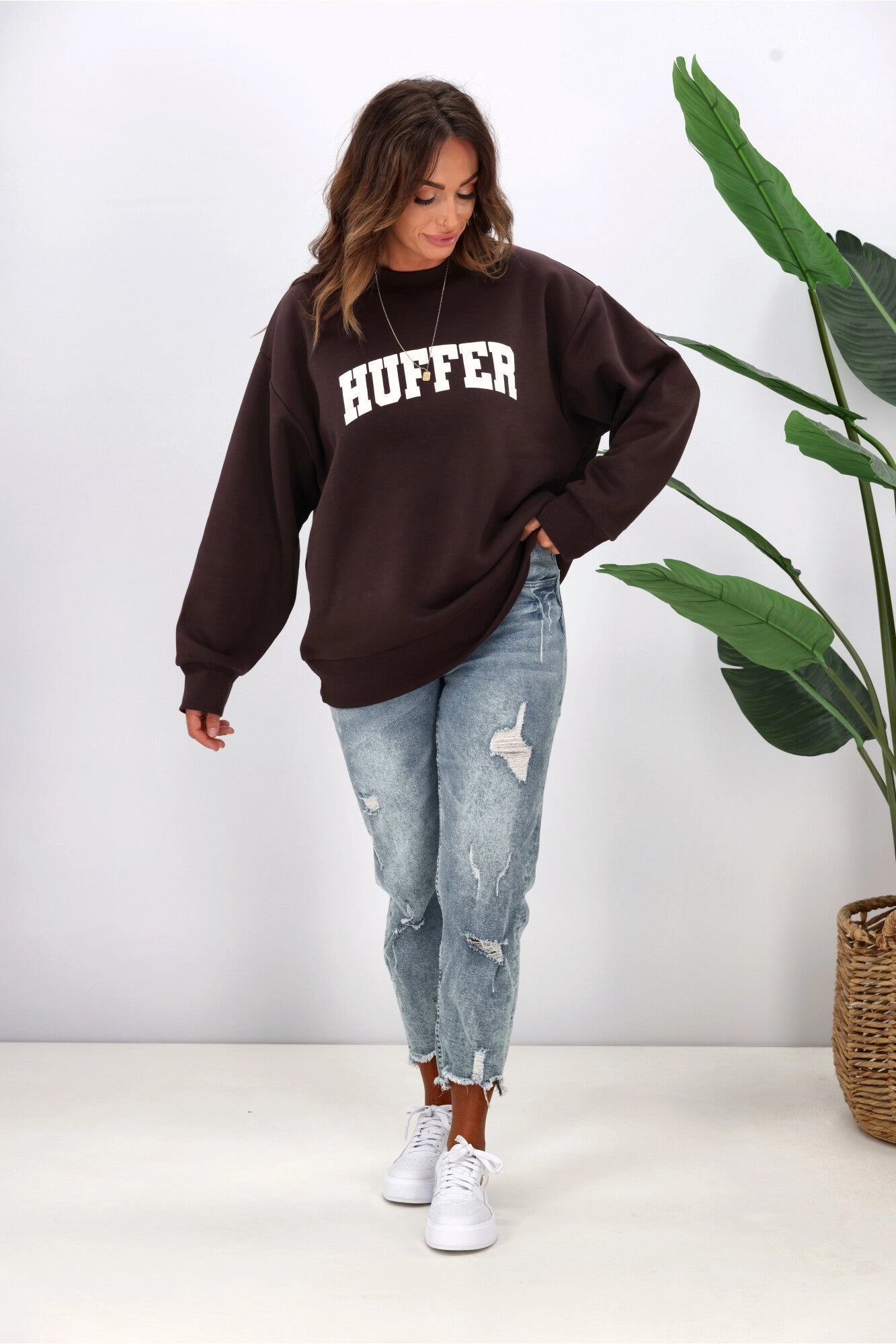 Huffer Easy Crew Cocoa