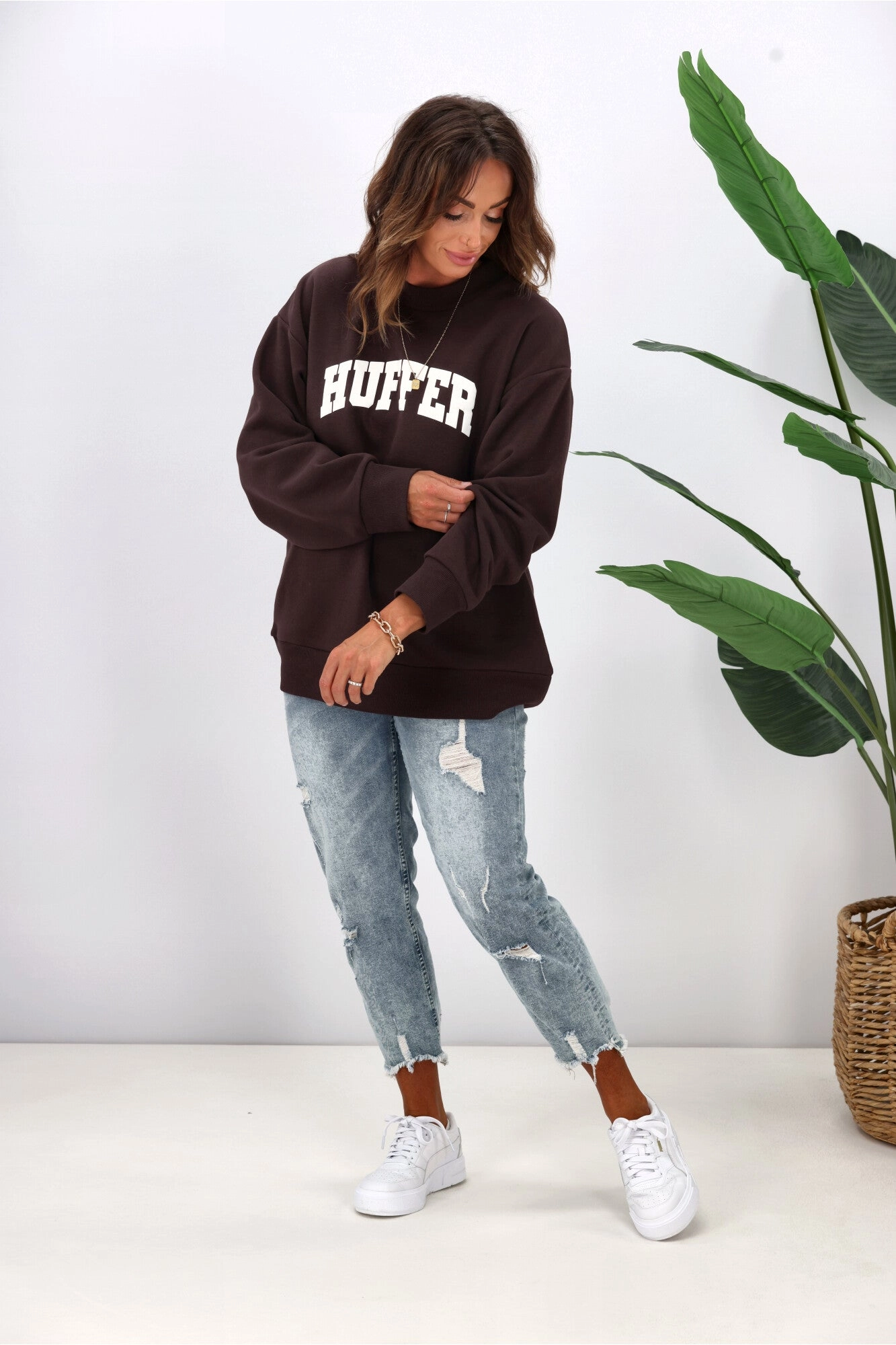 Huffer Easy Crew Cocoa