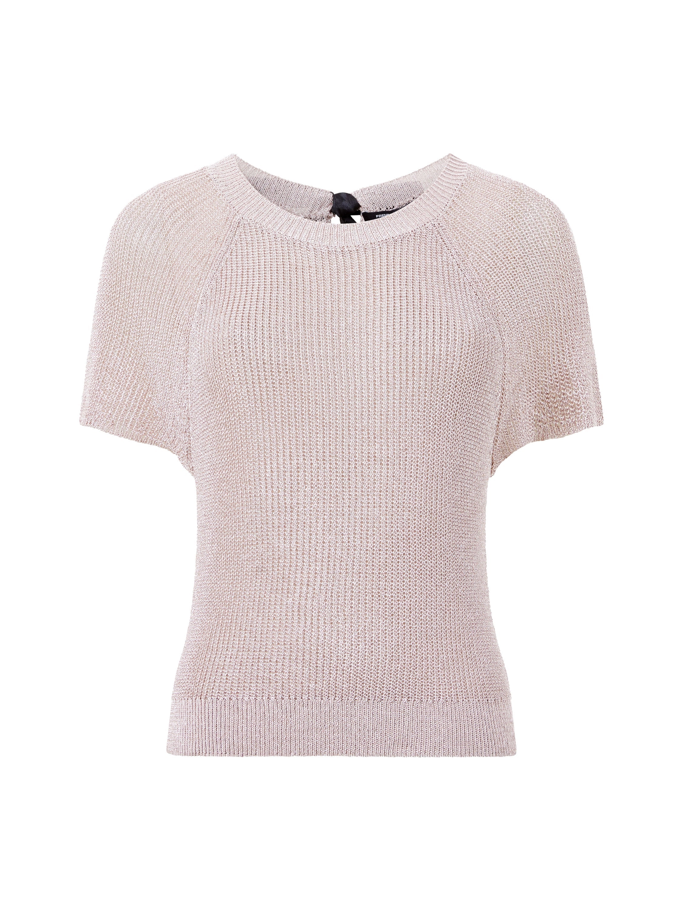 Jada Short Sleeve Bow Back Jumper