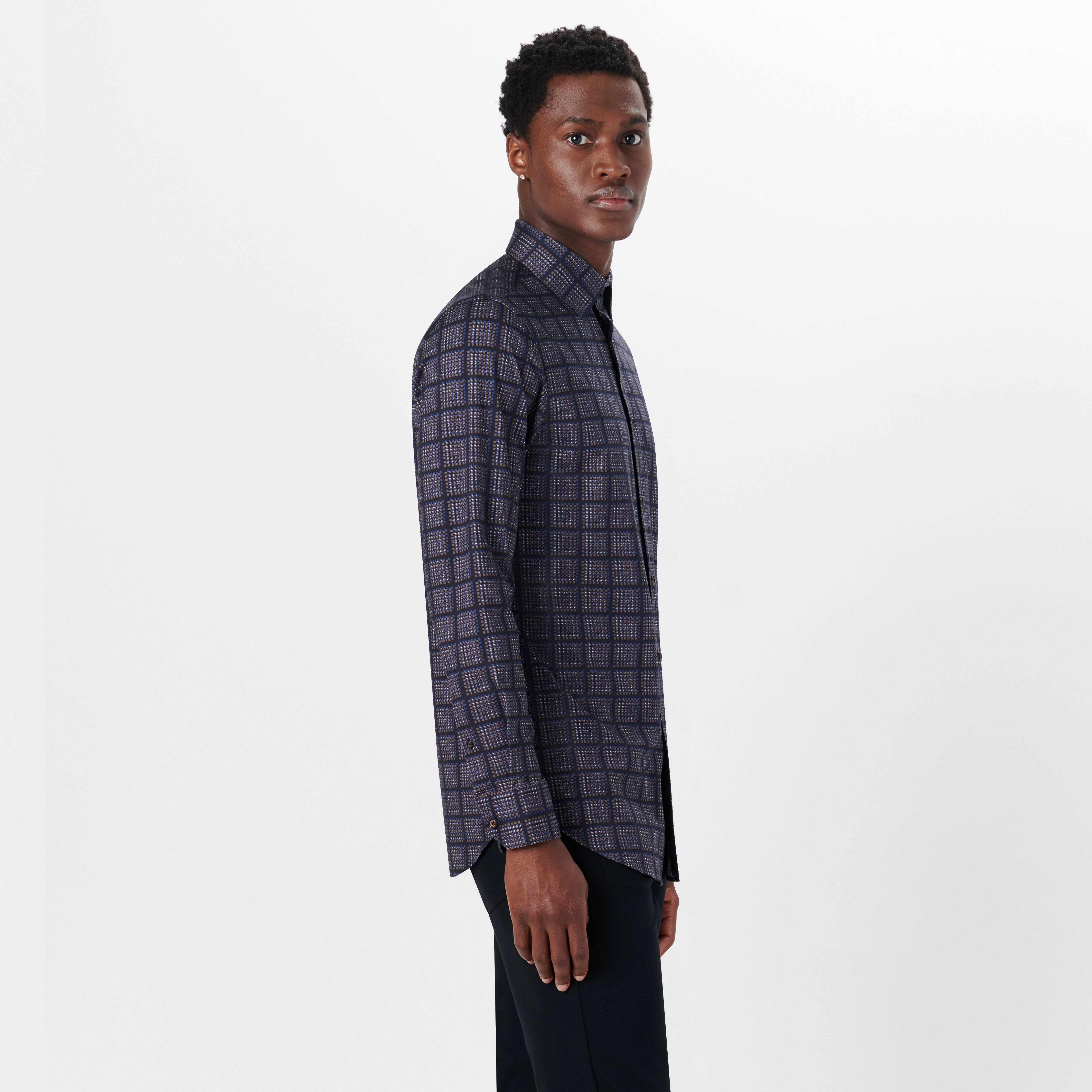JAMES Dupplin Check OoohCotton Shirt
