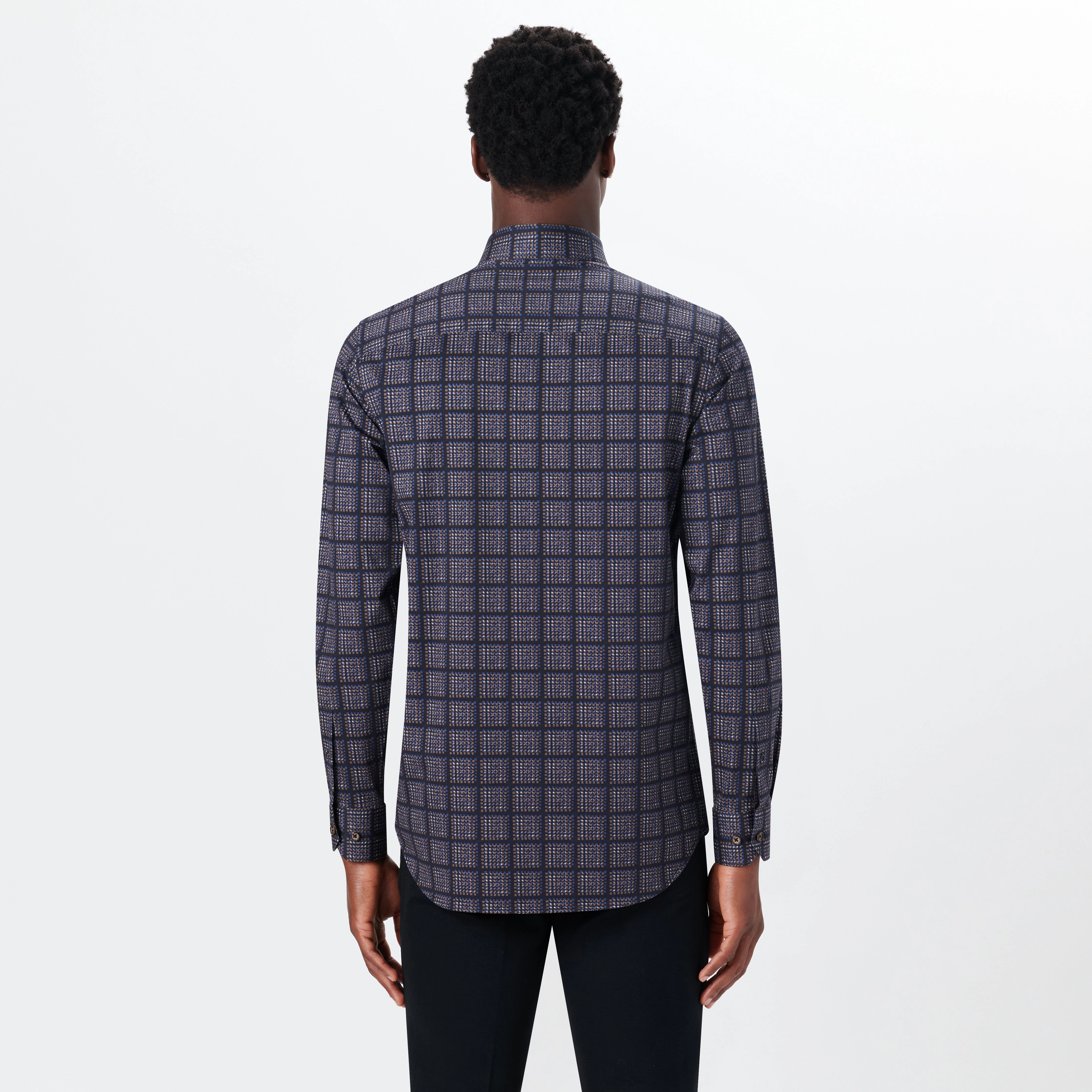 JAMES Dupplin Check OoohCotton Shirt