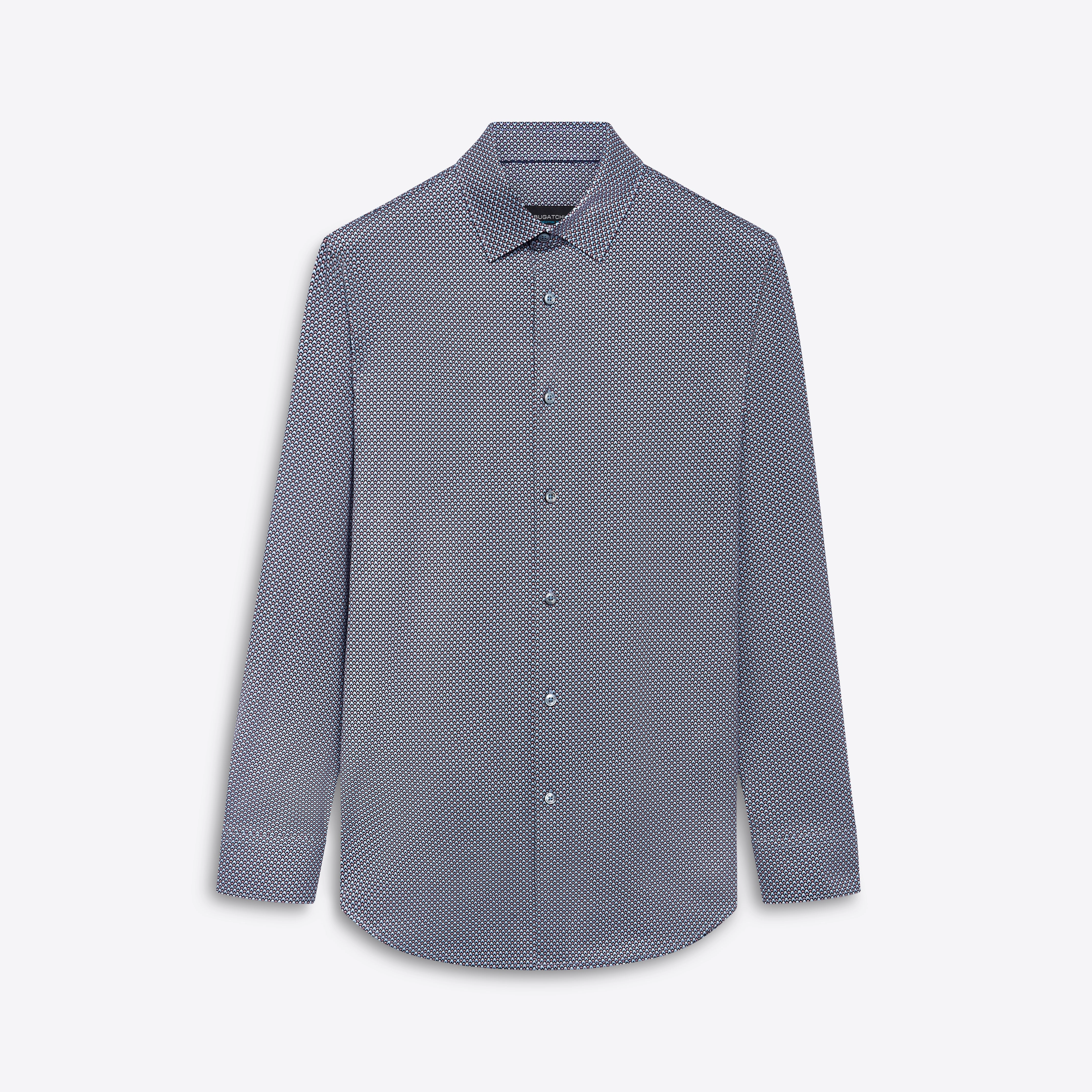 JAMES Geometric Print OoohCotton Shirt