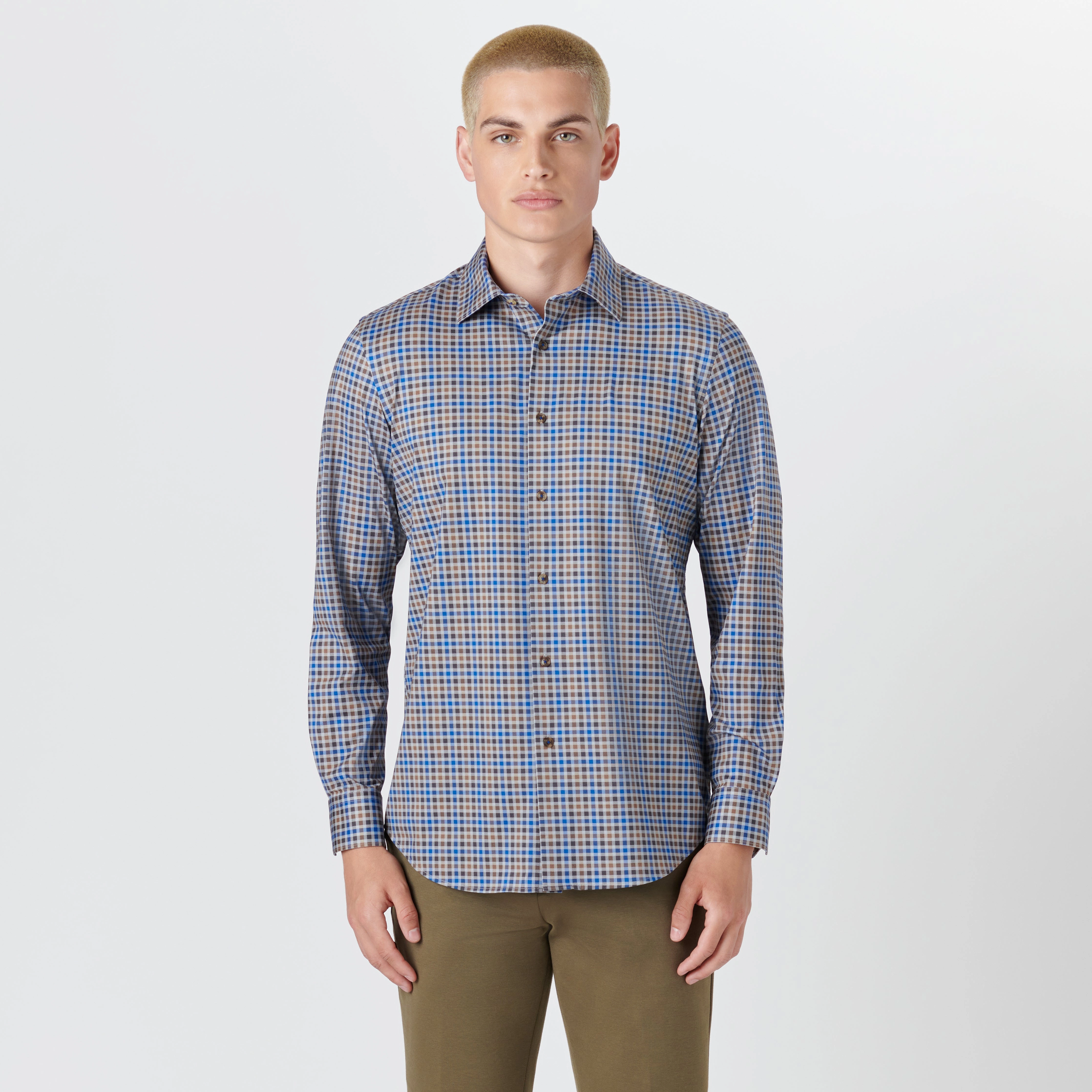 JAMES Mini Check OoohCotton Shirt