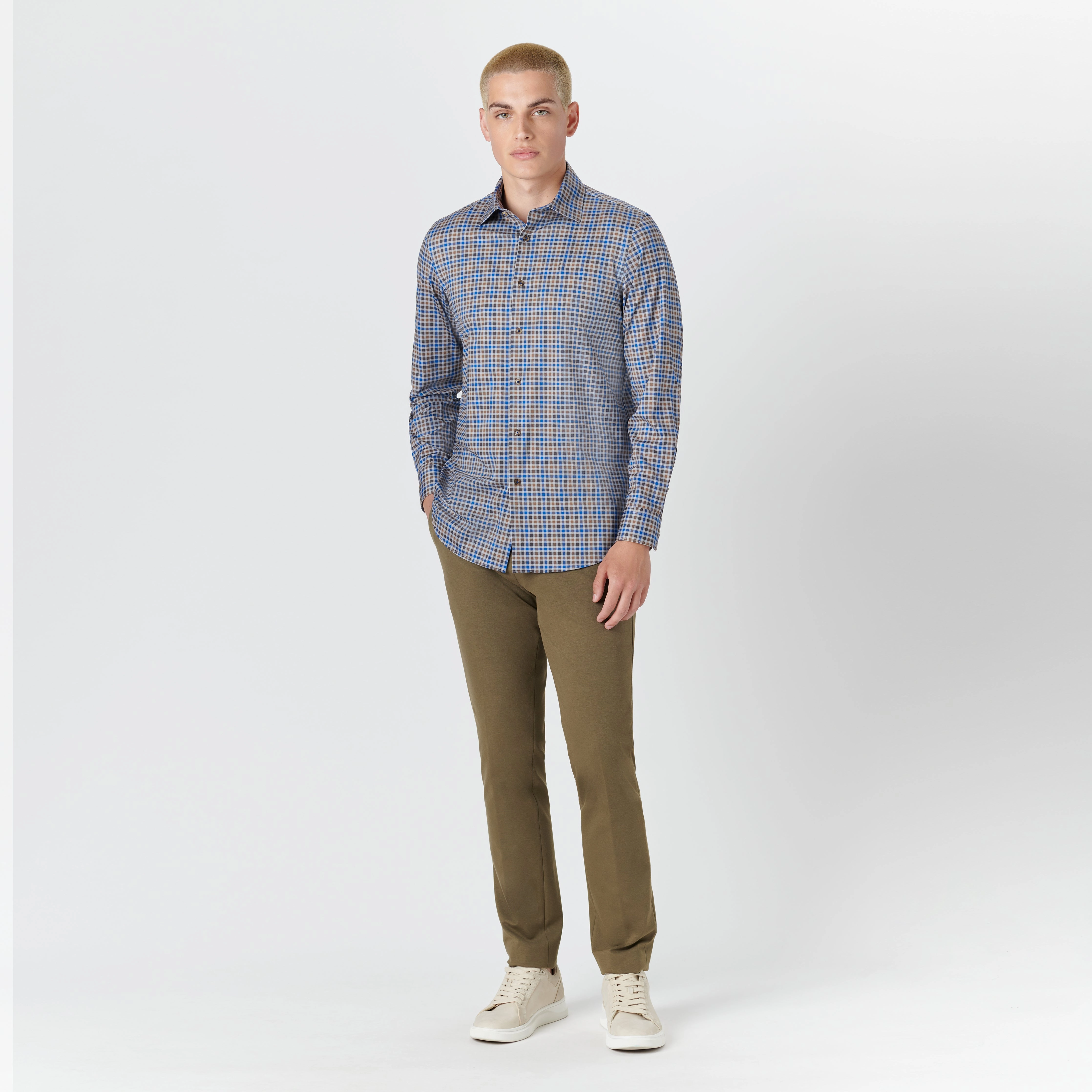 JAMES Mini Check OoohCotton Shirt