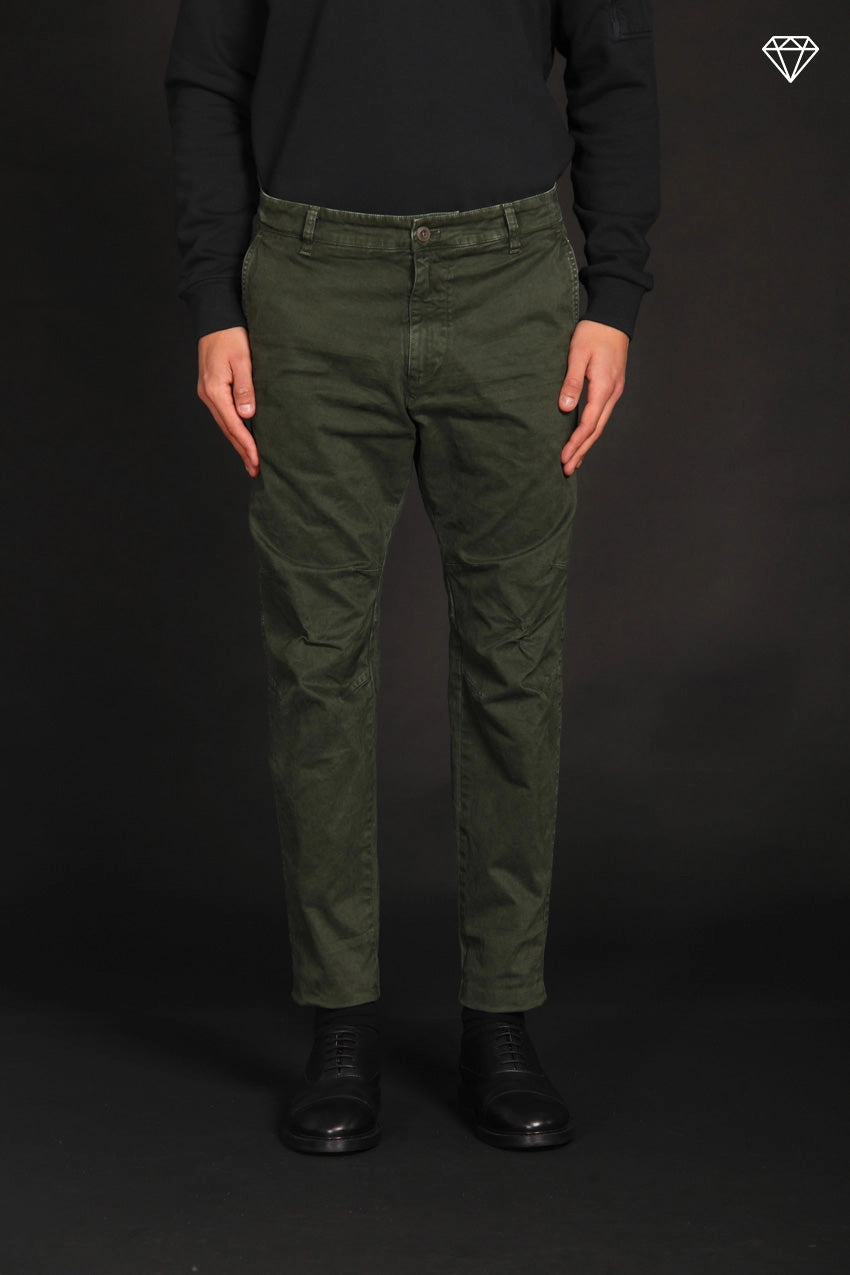 John Coolchinos men's chino pants in gabardine Logo Limited Edition carrot fit ① 
